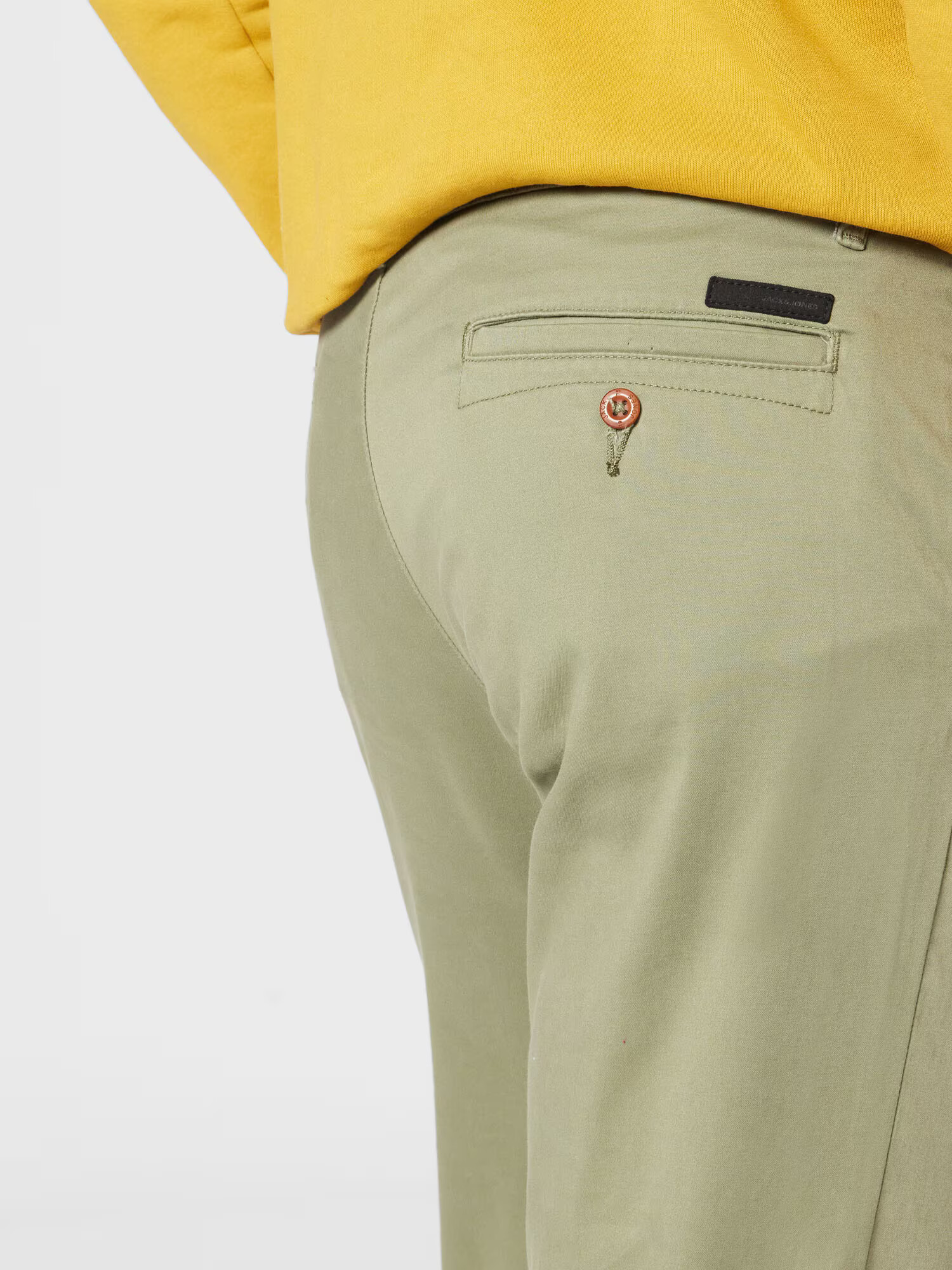 JACK & JONES Chino hlače 'OLLIE' oliva - Pepit.si