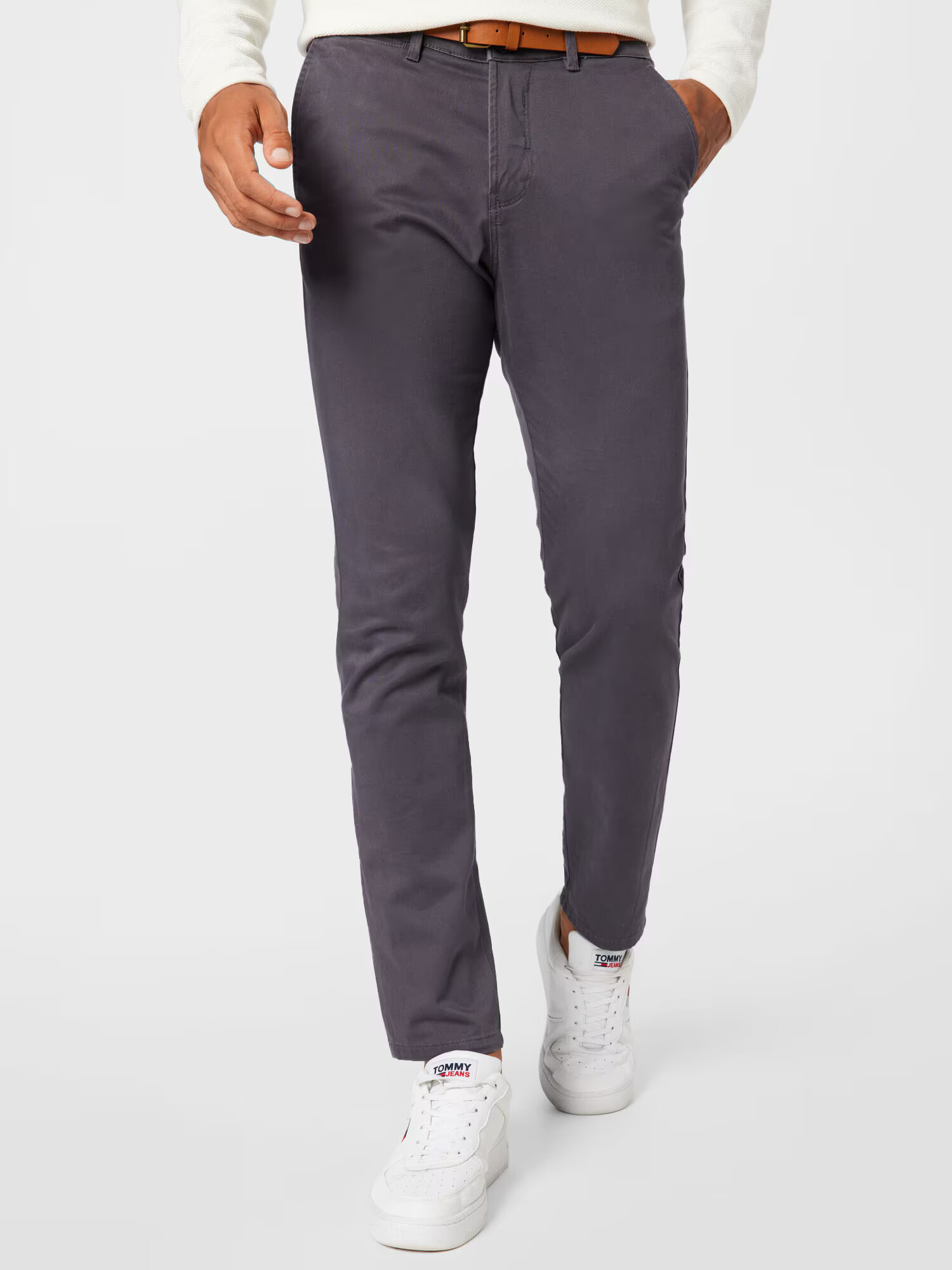 JACK & JONES Chino hlače 'PARKER' temno siva - Pepit.si