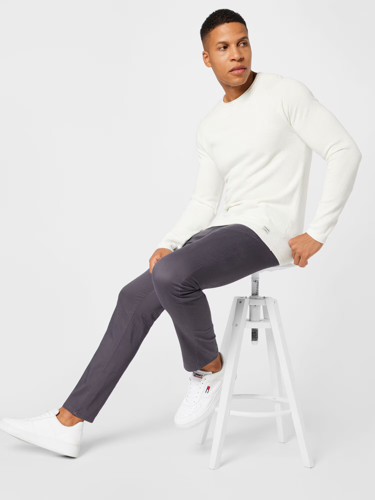 JACK & JONES Chino hlače 'PARKER' temno siva - Pepit.si