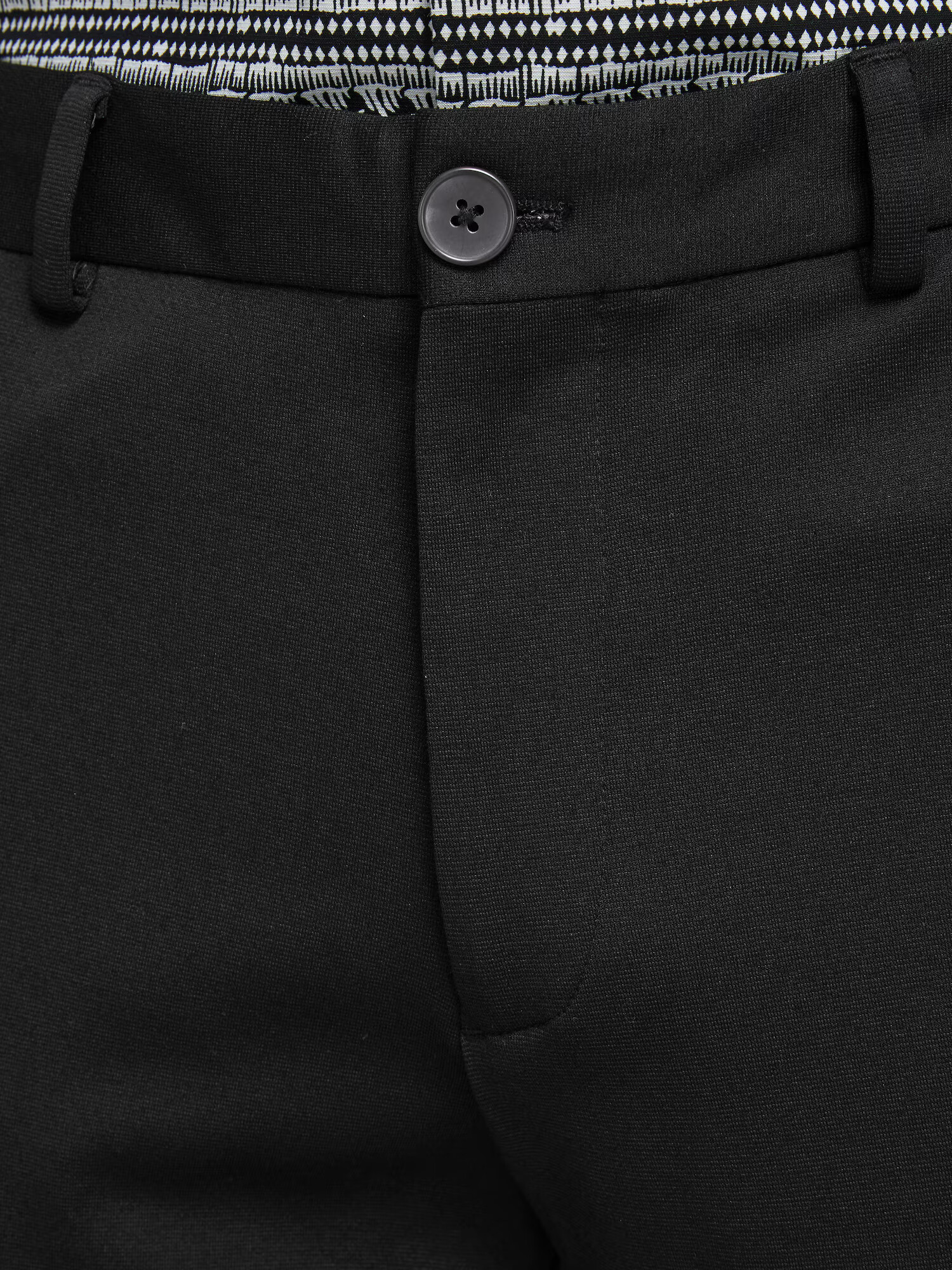 JACK & JONES Chino hlače 'Phil' črna - Pepit.si