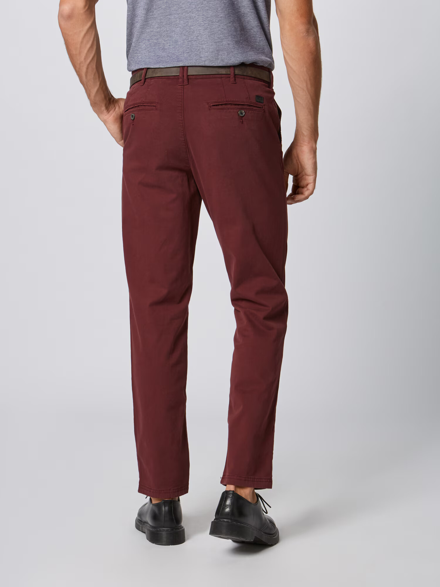 JACK & JONES Chino hlače 'ROY JAMES' bordo - Pepit.si