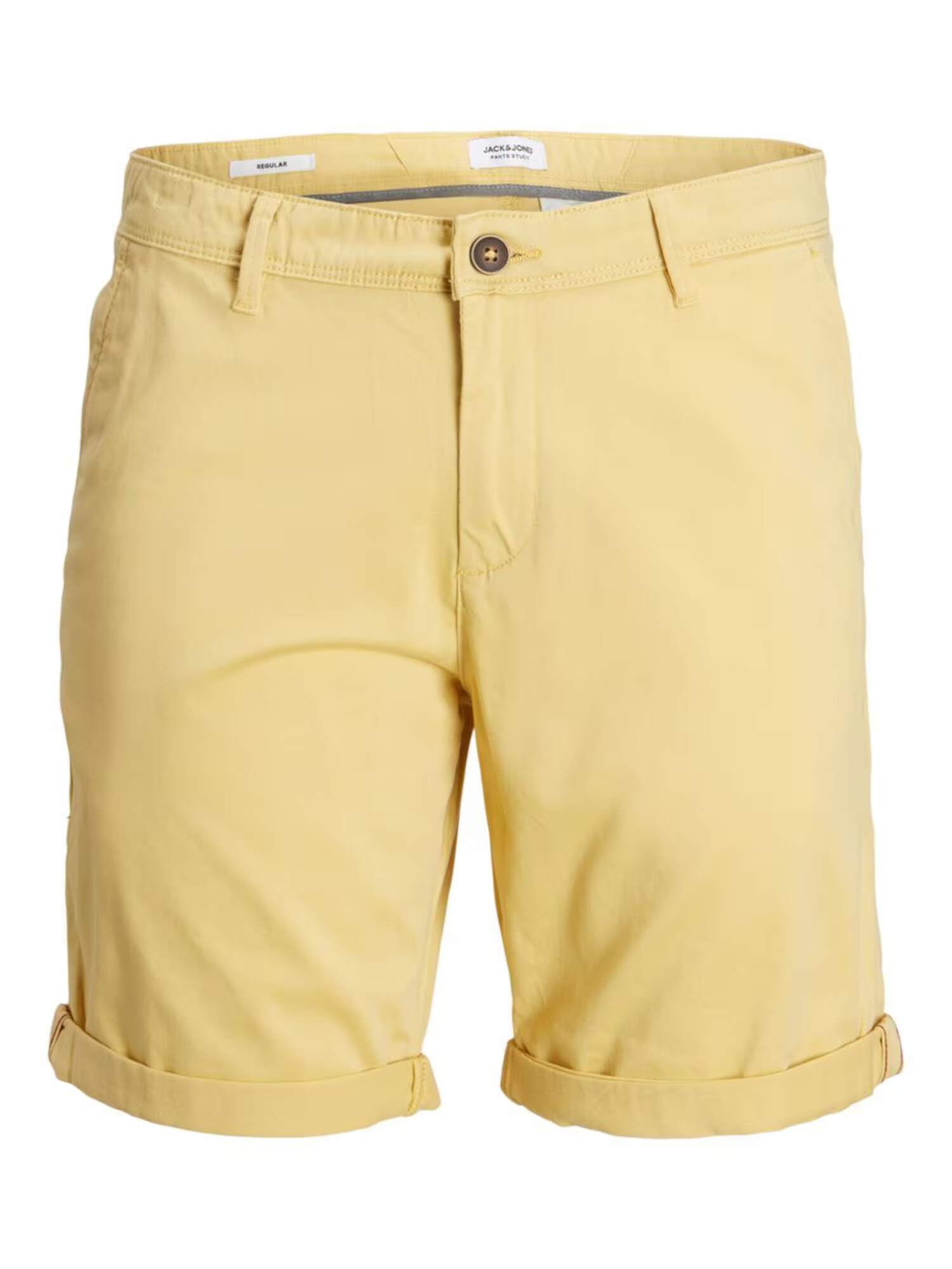 JACK & JONES Chino hlače rumena / limonino-rumena - Pepit.si