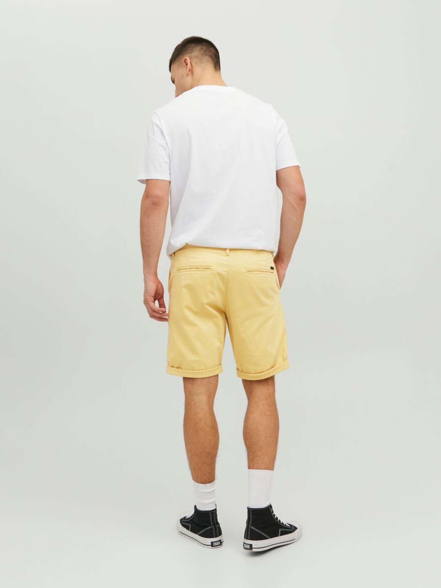 JACK & JONES Chino hlače rumena / limonino-rumena - Pepit.si