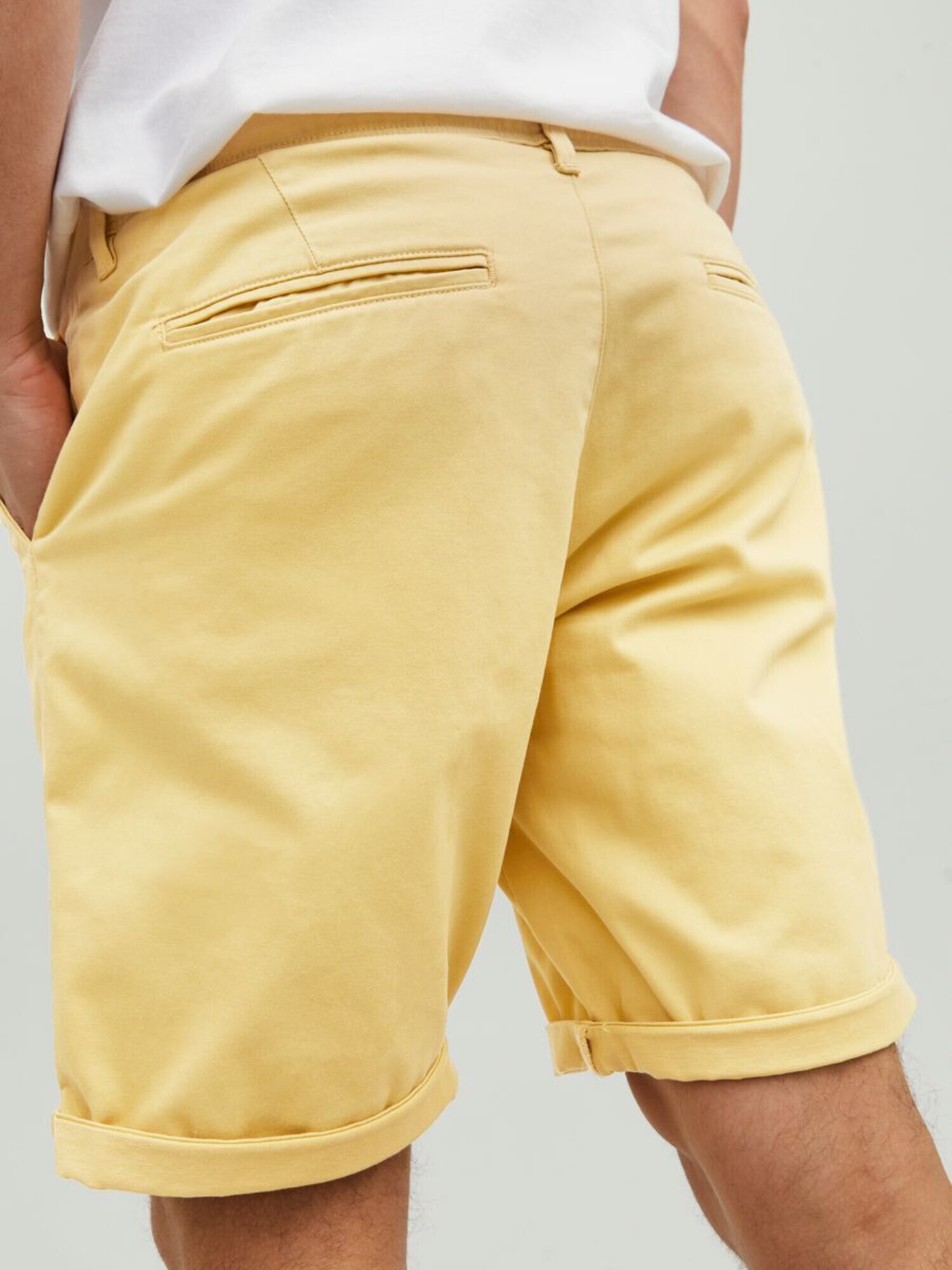 JACK & JONES Chino hlače rumena / limonino-rumena - Pepit.si