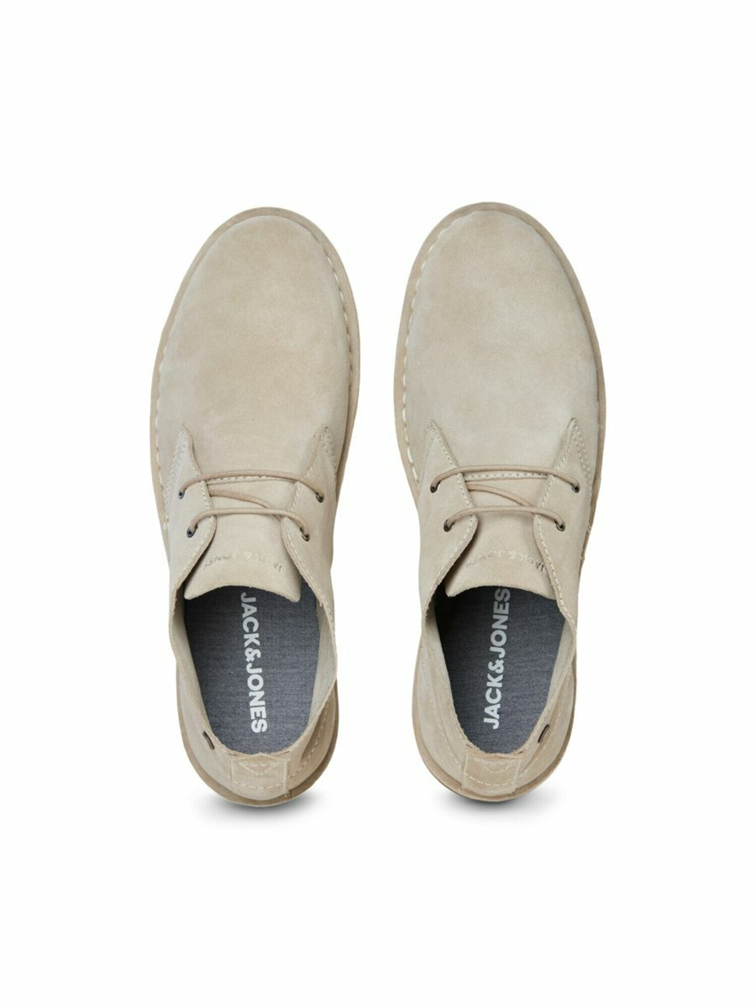 JACK & JONES Chukka gležnarji bež - Pepit.si