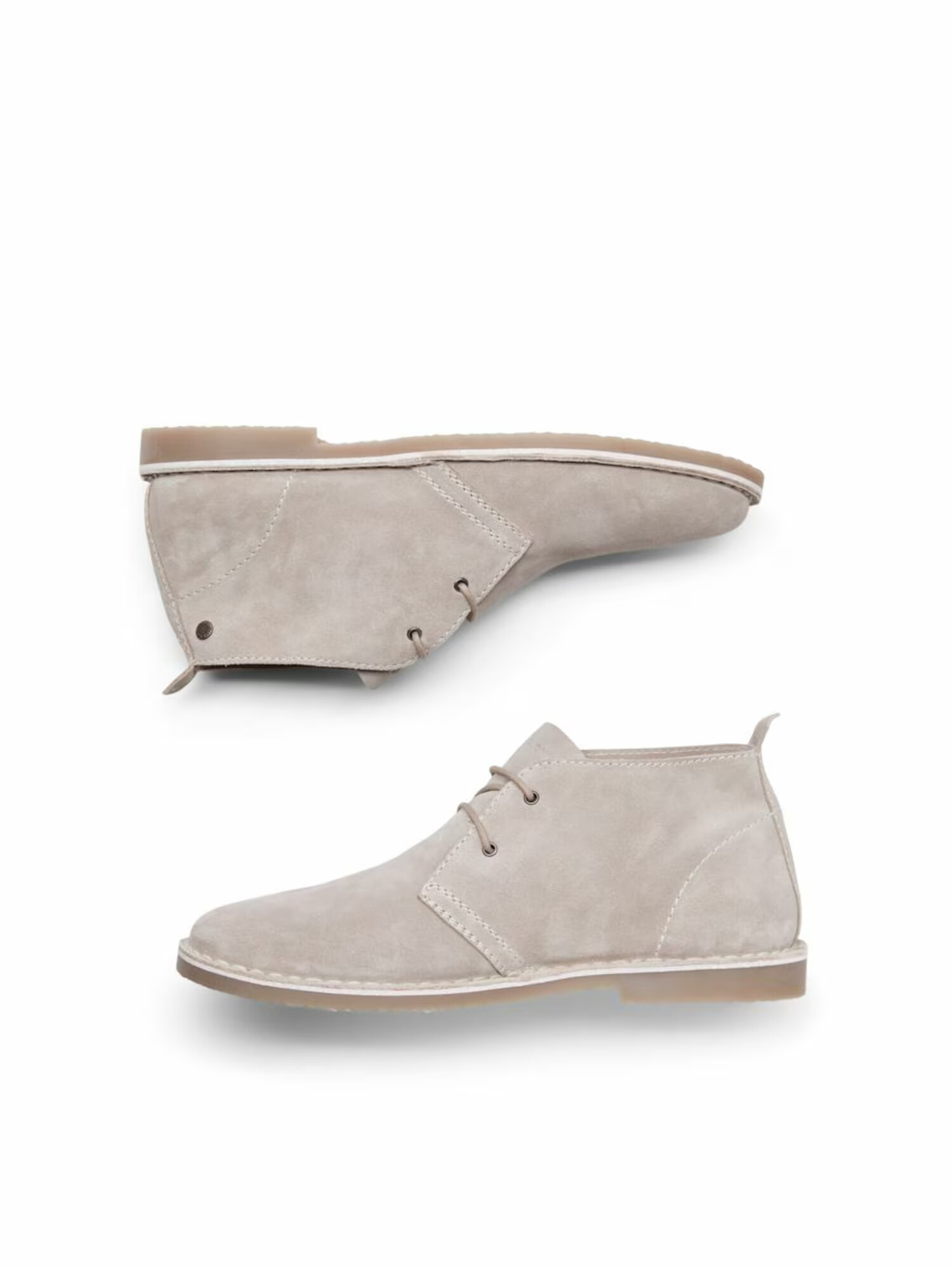 JACK & JONES Chukka gležnarji bež - Pepit.si