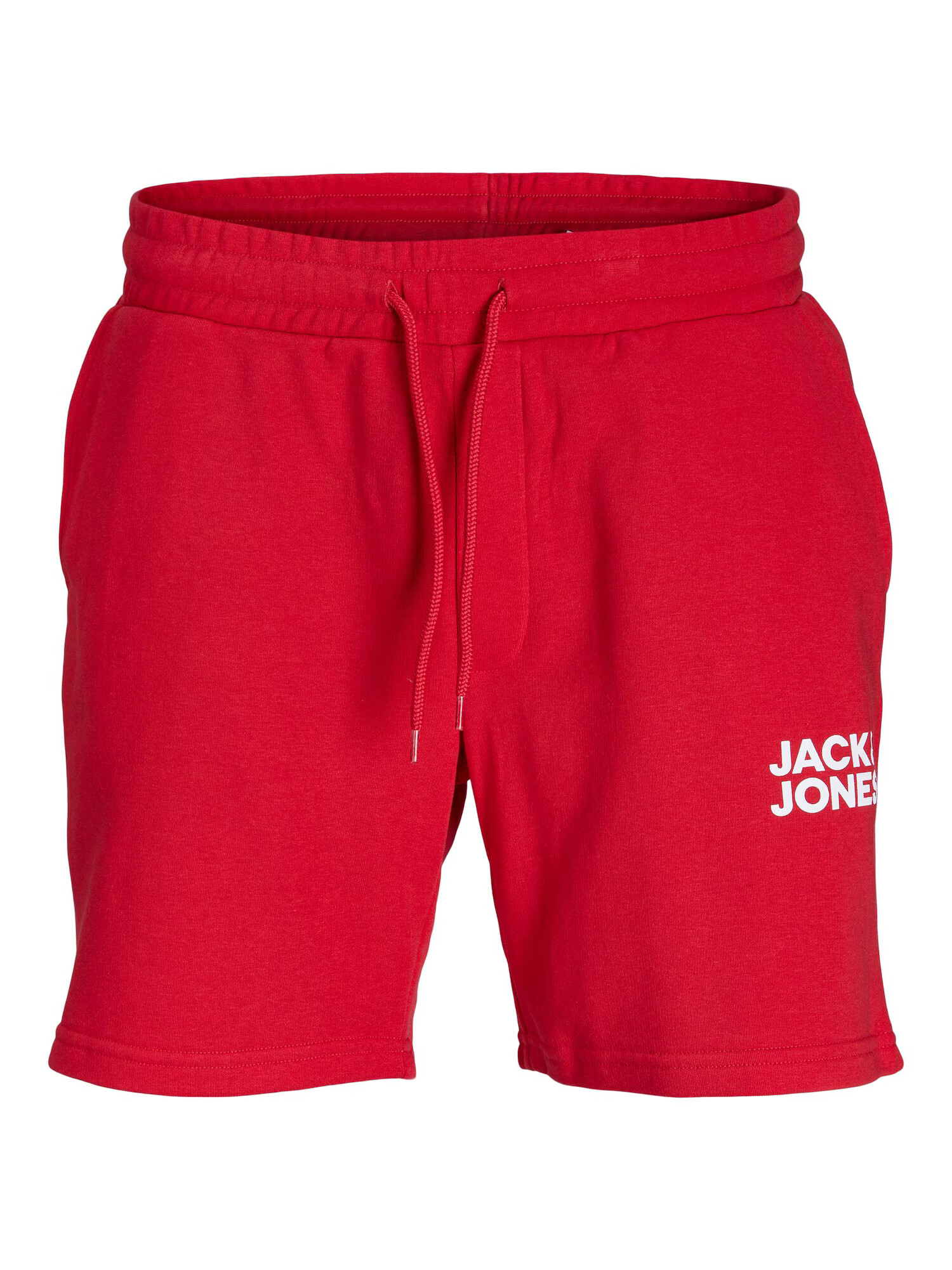 JACK & JONES Hlače 'Bex' krvavo rdeča / bela - Pepit.si