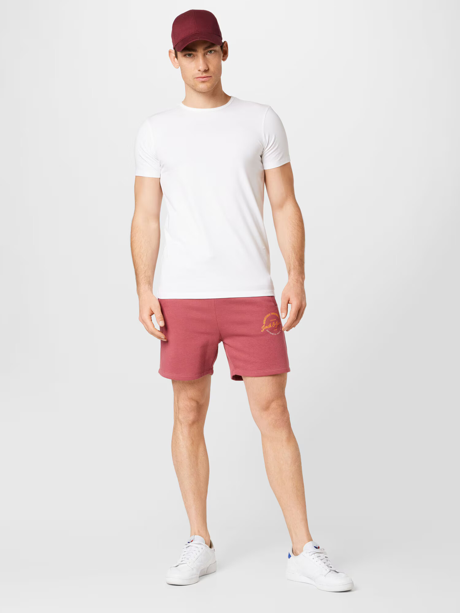 JACK & JONES Hlače 'BRAT' oranžna / rosé - Pepit.si