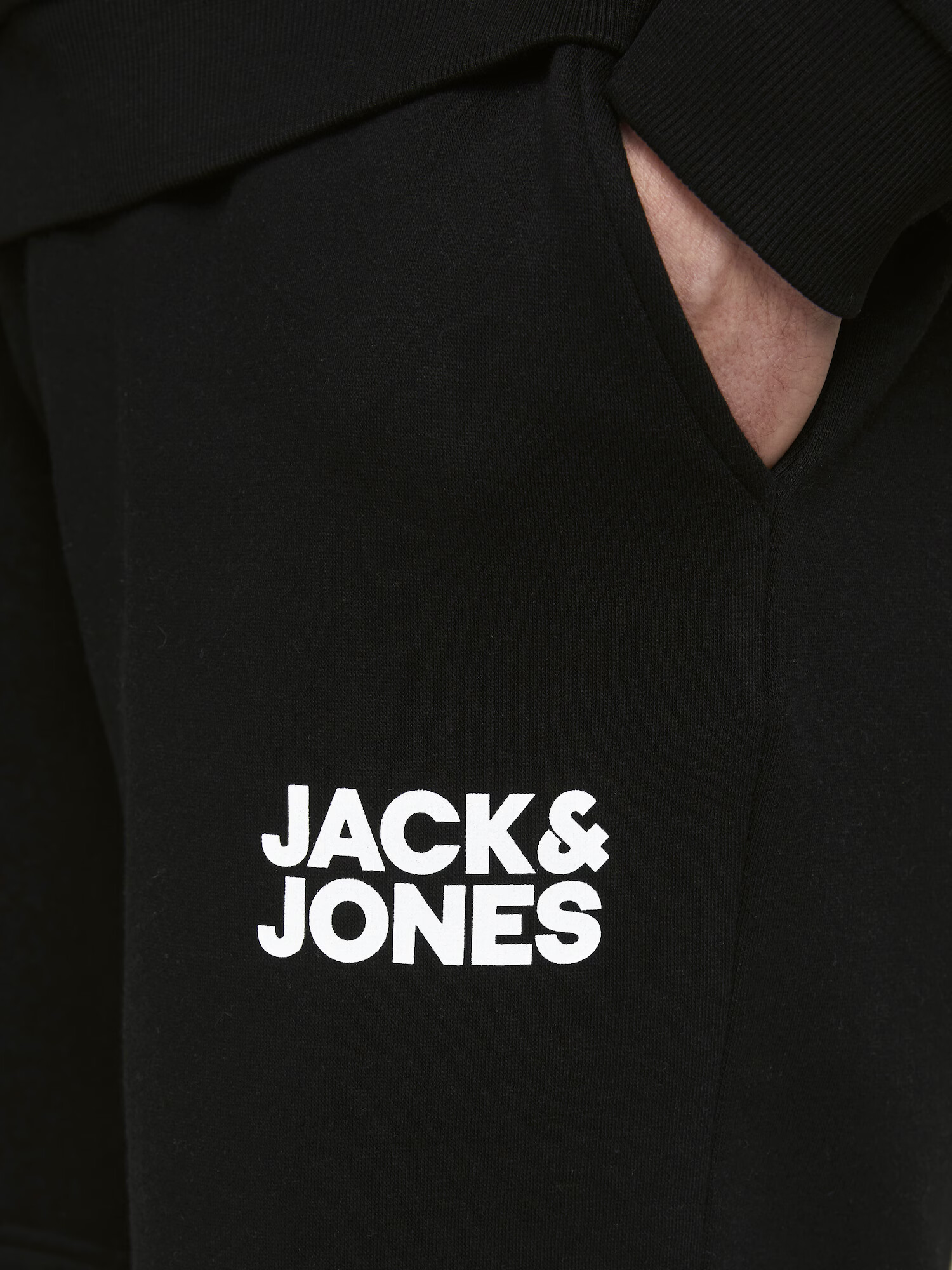 JACK & JONES Hlače črna - Pepit.si