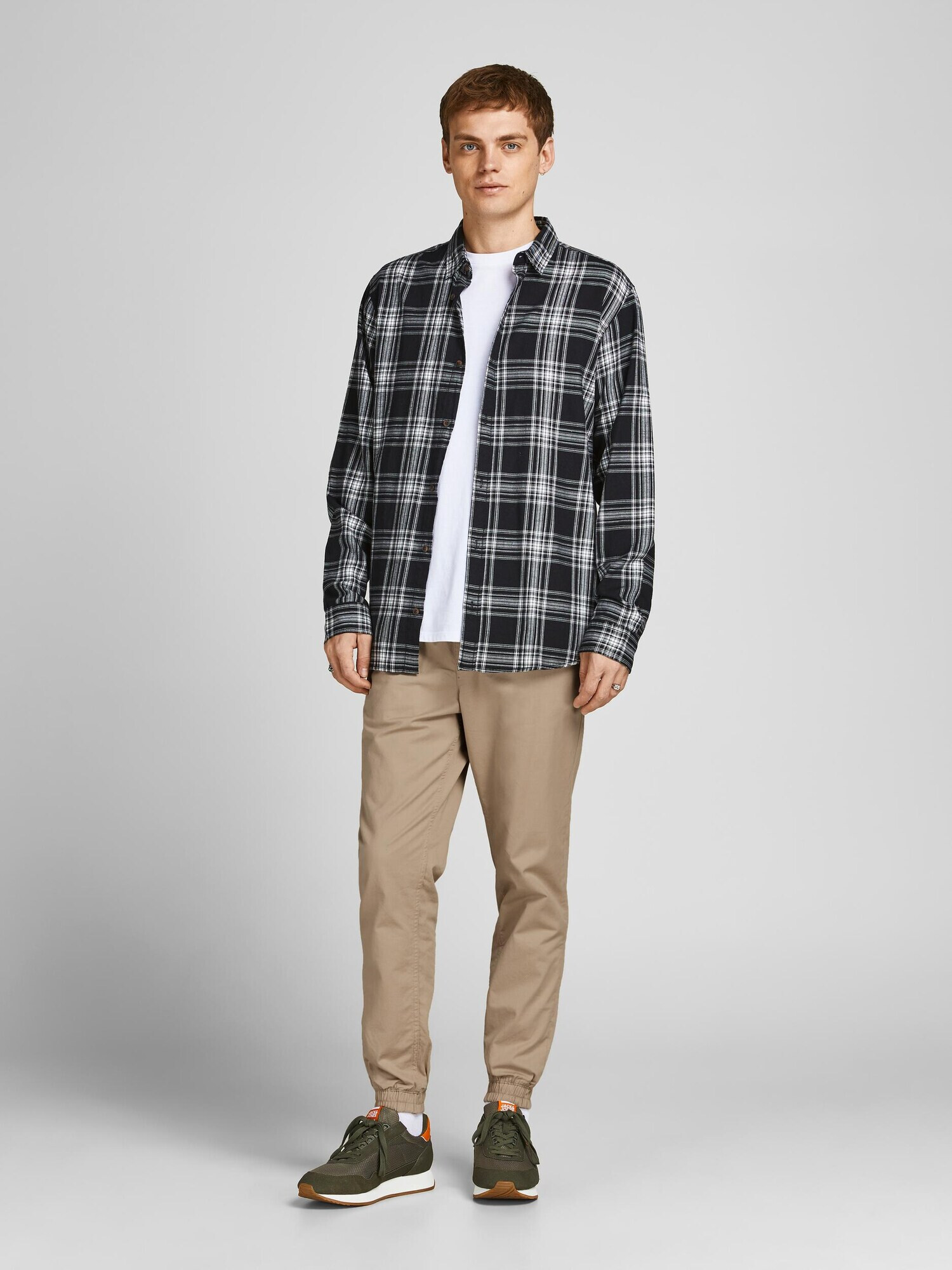 JACK & JONES Hlače 'Gordon Lane AKM' chamois - Pepit.si