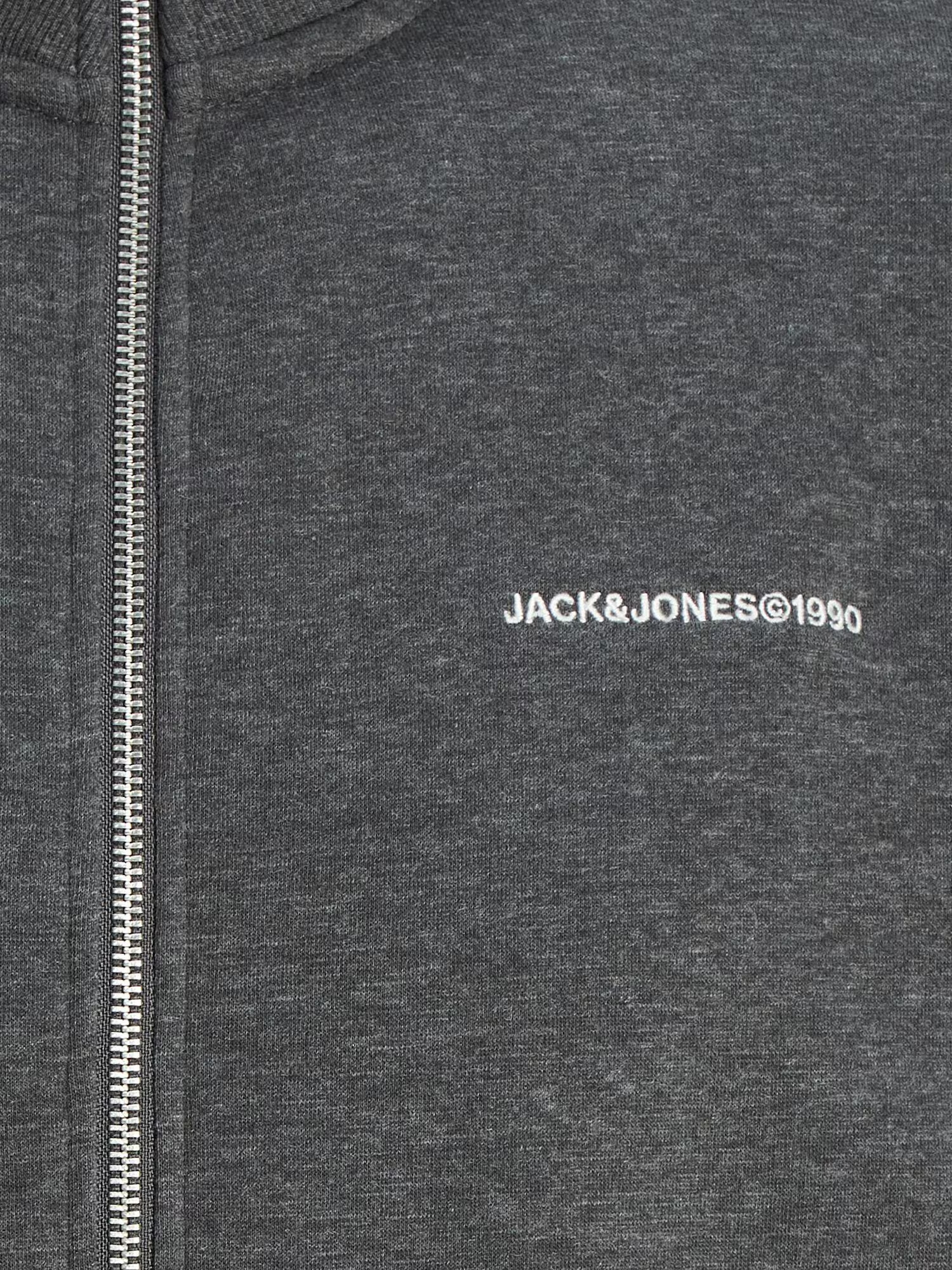 JACK & JONES Jopa na zadrgo 'GRAHAM' siva / temno siva - Pepit.si