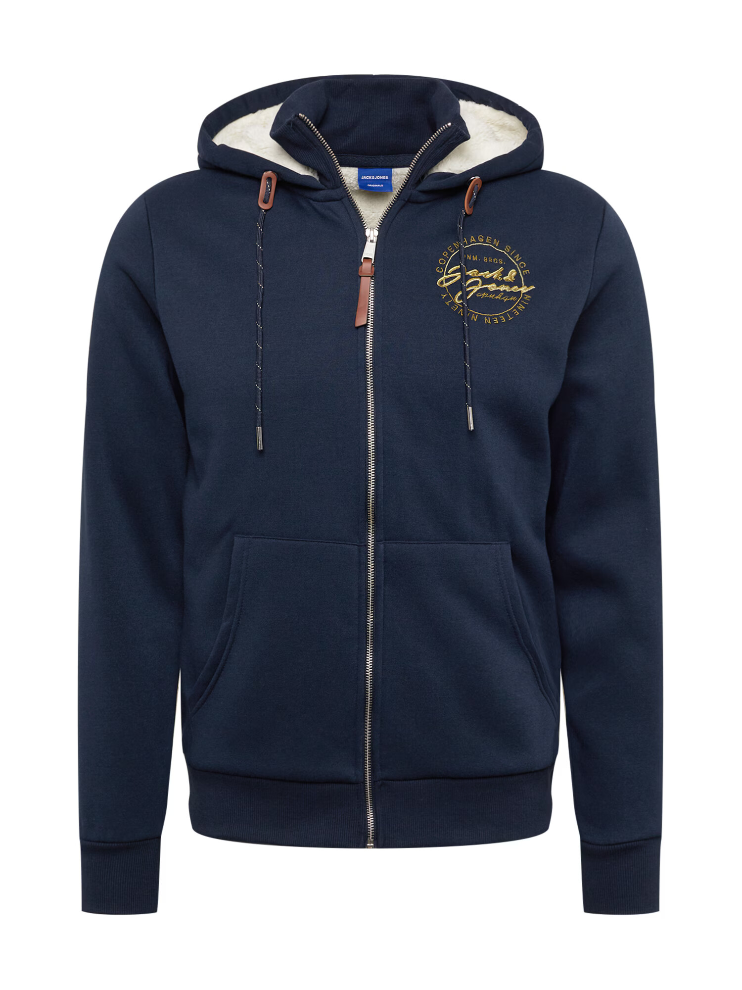 JACK & JONES Sweatjacke 'JORWOODS' mornarska - Pepit.si