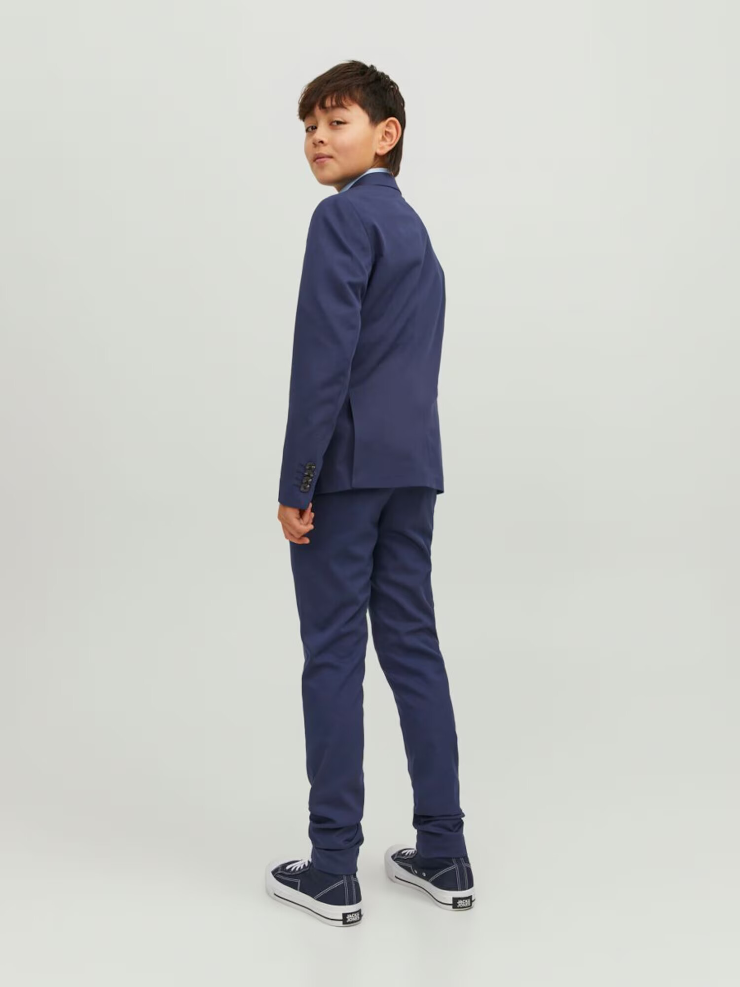 Jack & Jones Junior Hlače mornarska - Pepit.si