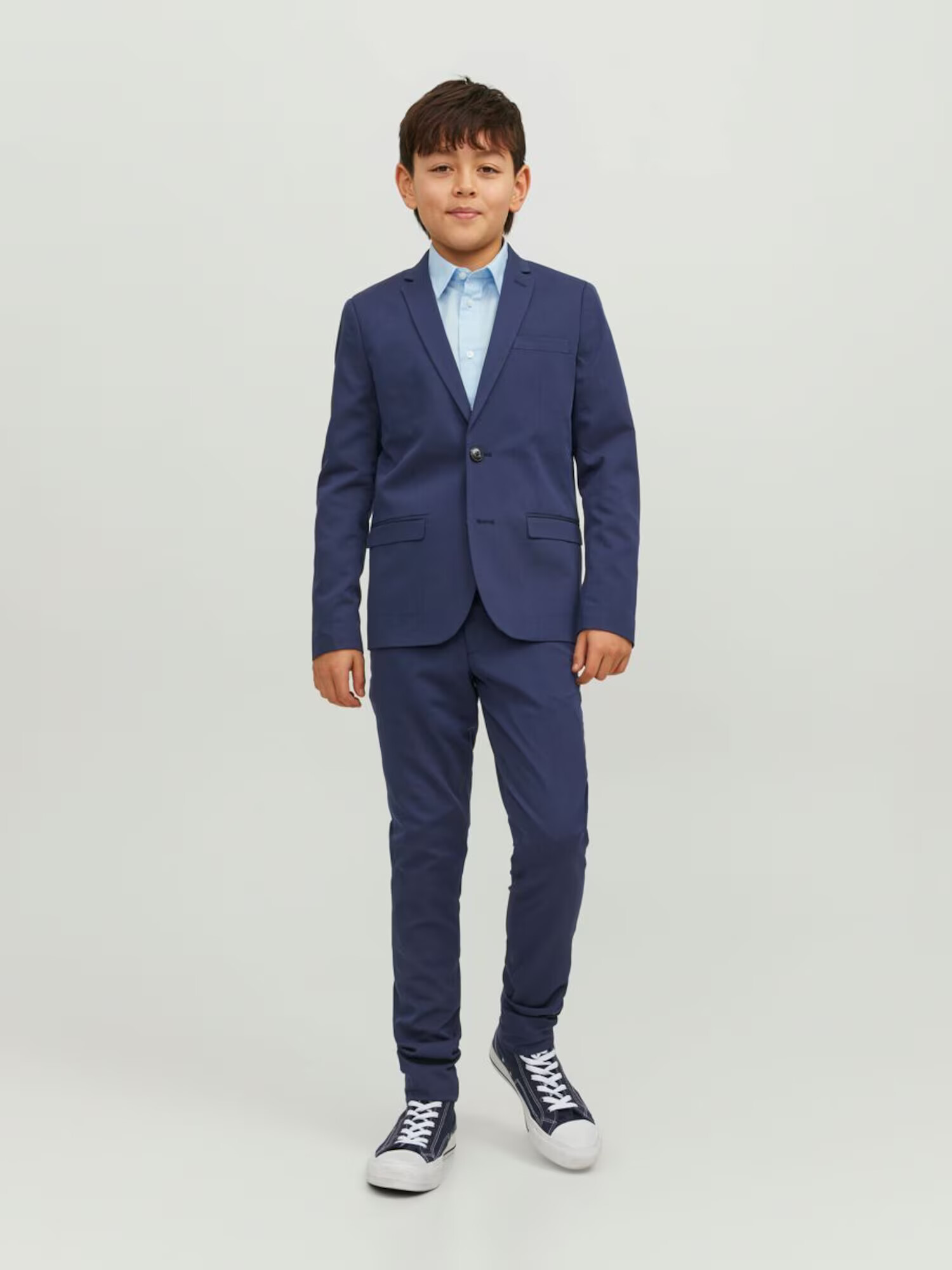 Jack & Jones Junior Hlače mornarska - Pepit.si