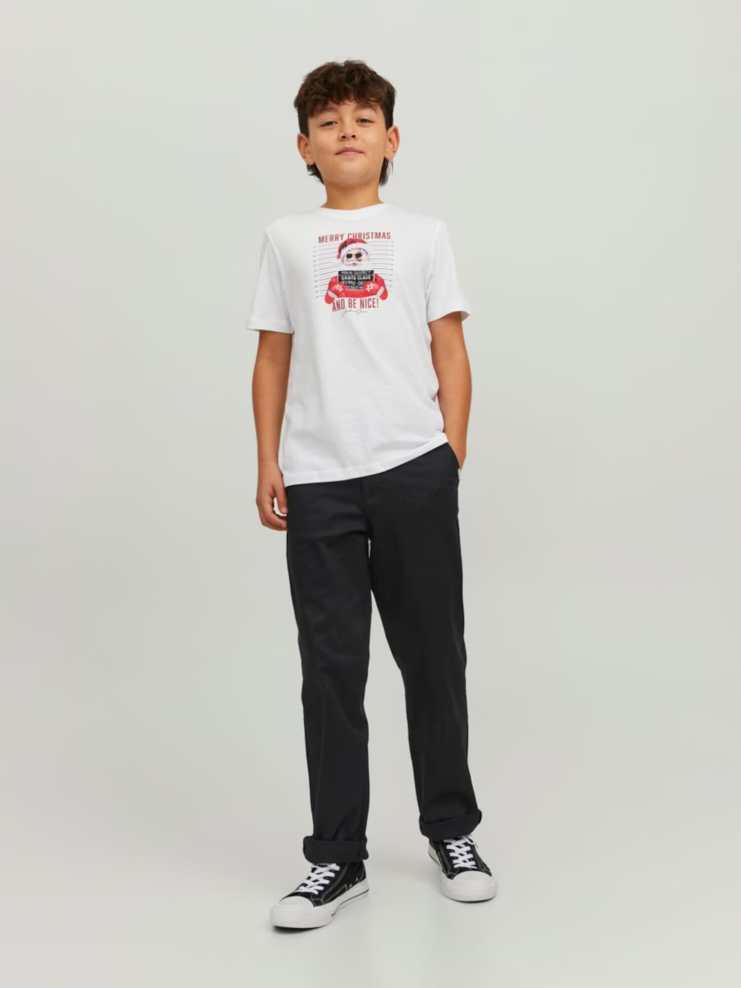 Jack & Jones Junior Hlače 'Pablo' črna - Pepit.si