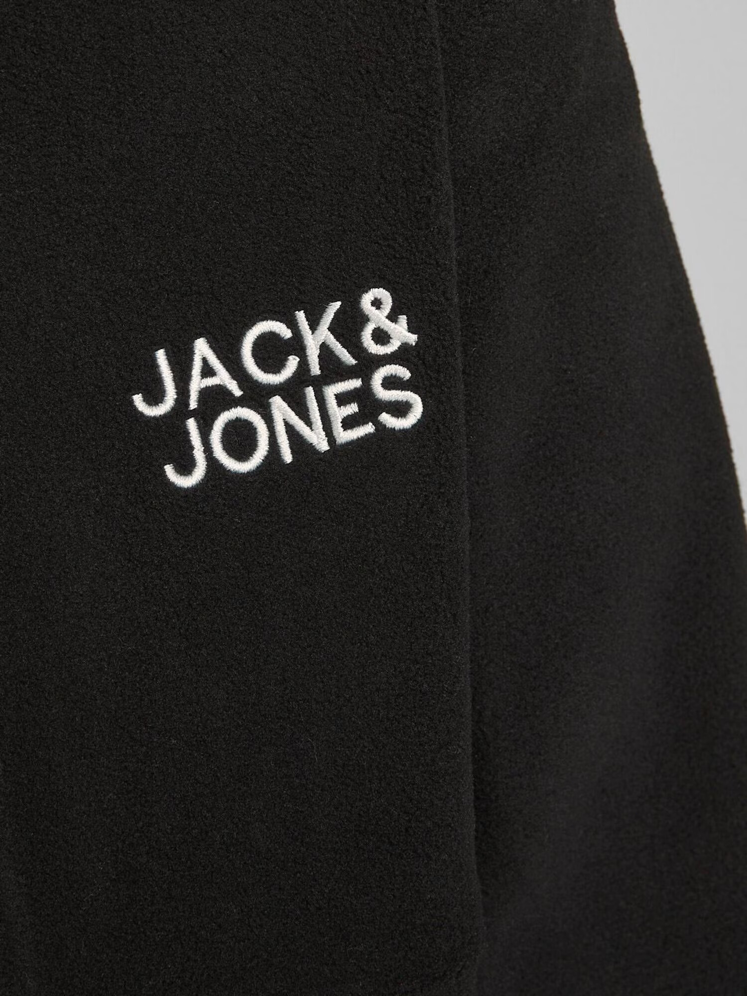 Jack & Jones Junior Jopa iz flisa 'Hype' črna / bela - Pepit.si