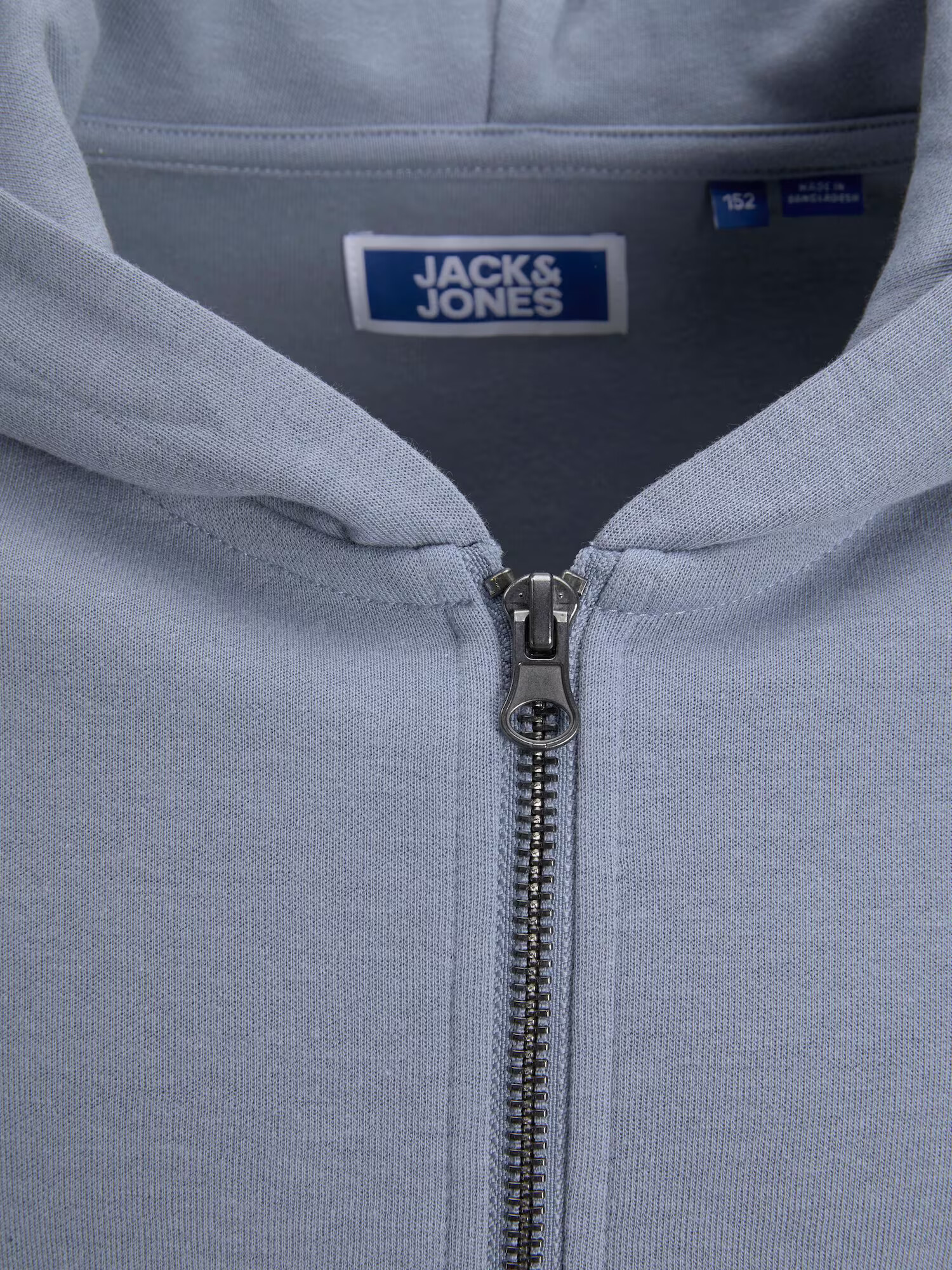 Jack & Jones Junior Jopa na zadrgo dimno-siva - Pepit.si