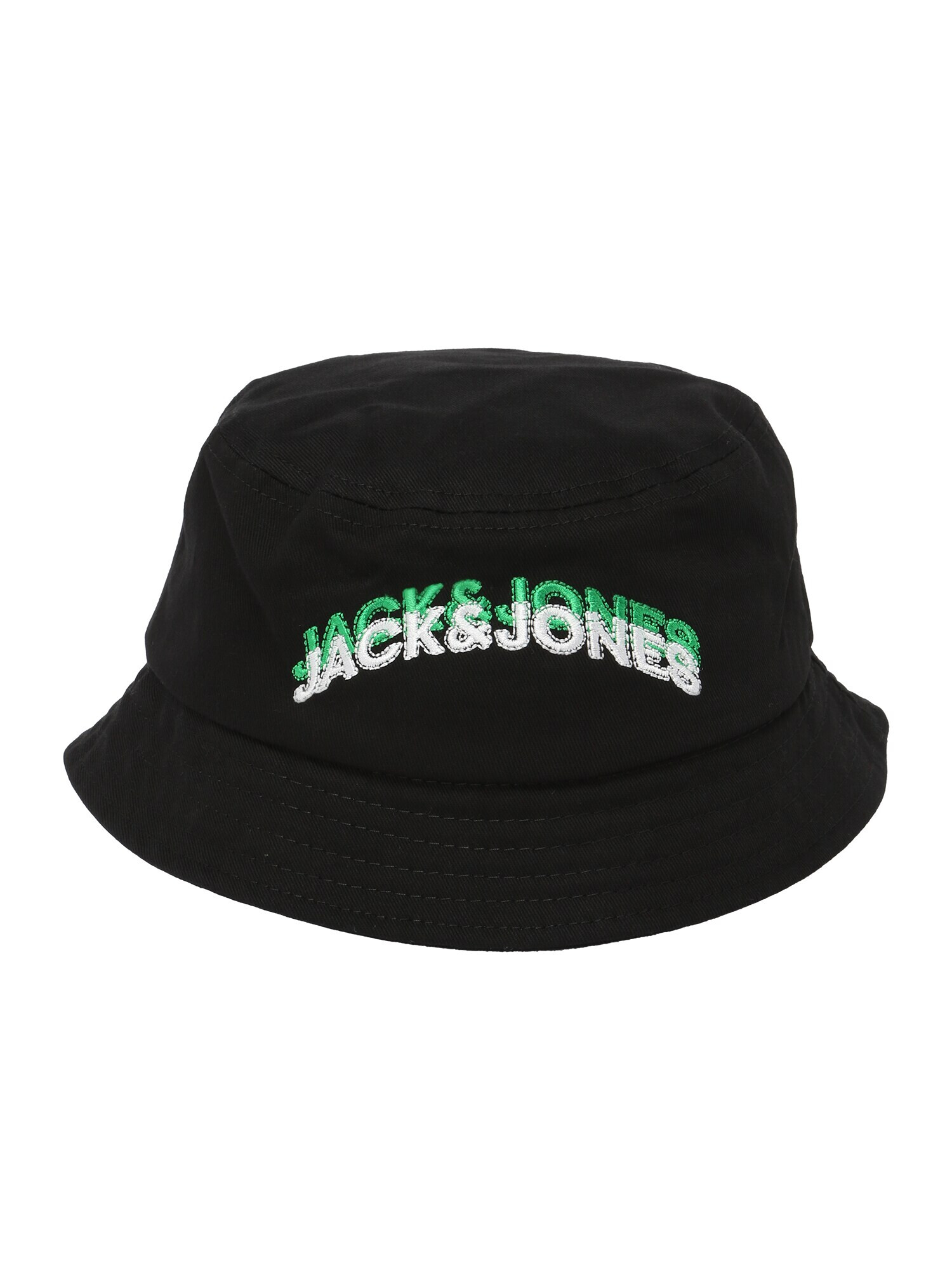 Jack & Jones Junior Kapa 'OHIO' travnato zelena / črna / bela - Pepit.si