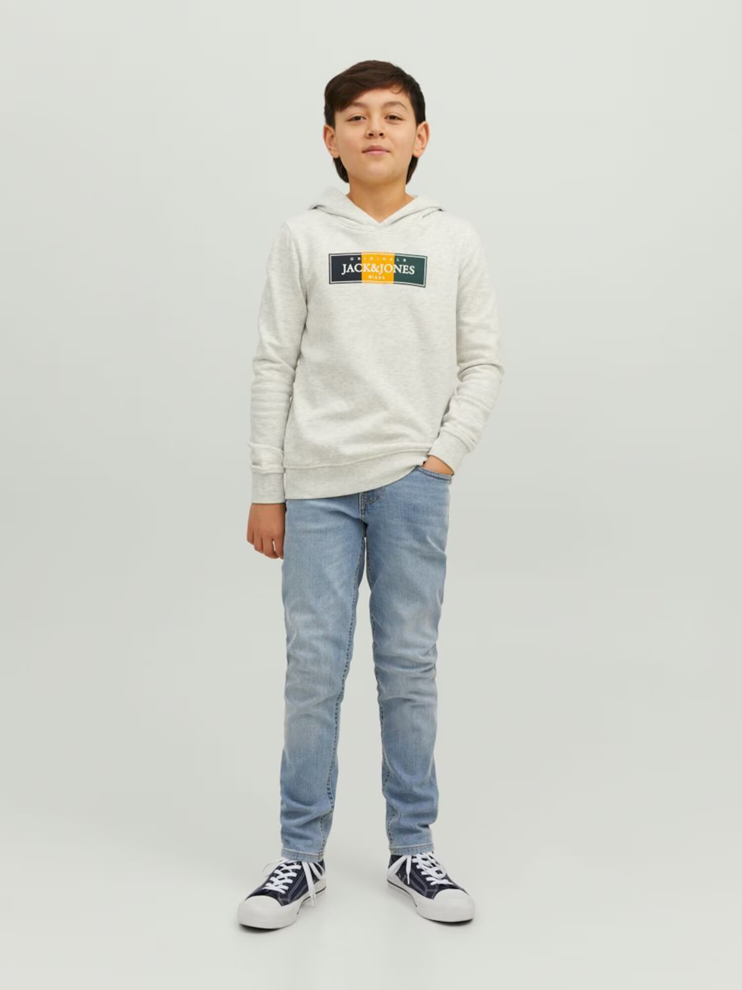 Jack & Jones Junior Kavbojke 'Glenn' modra - Pepit.si