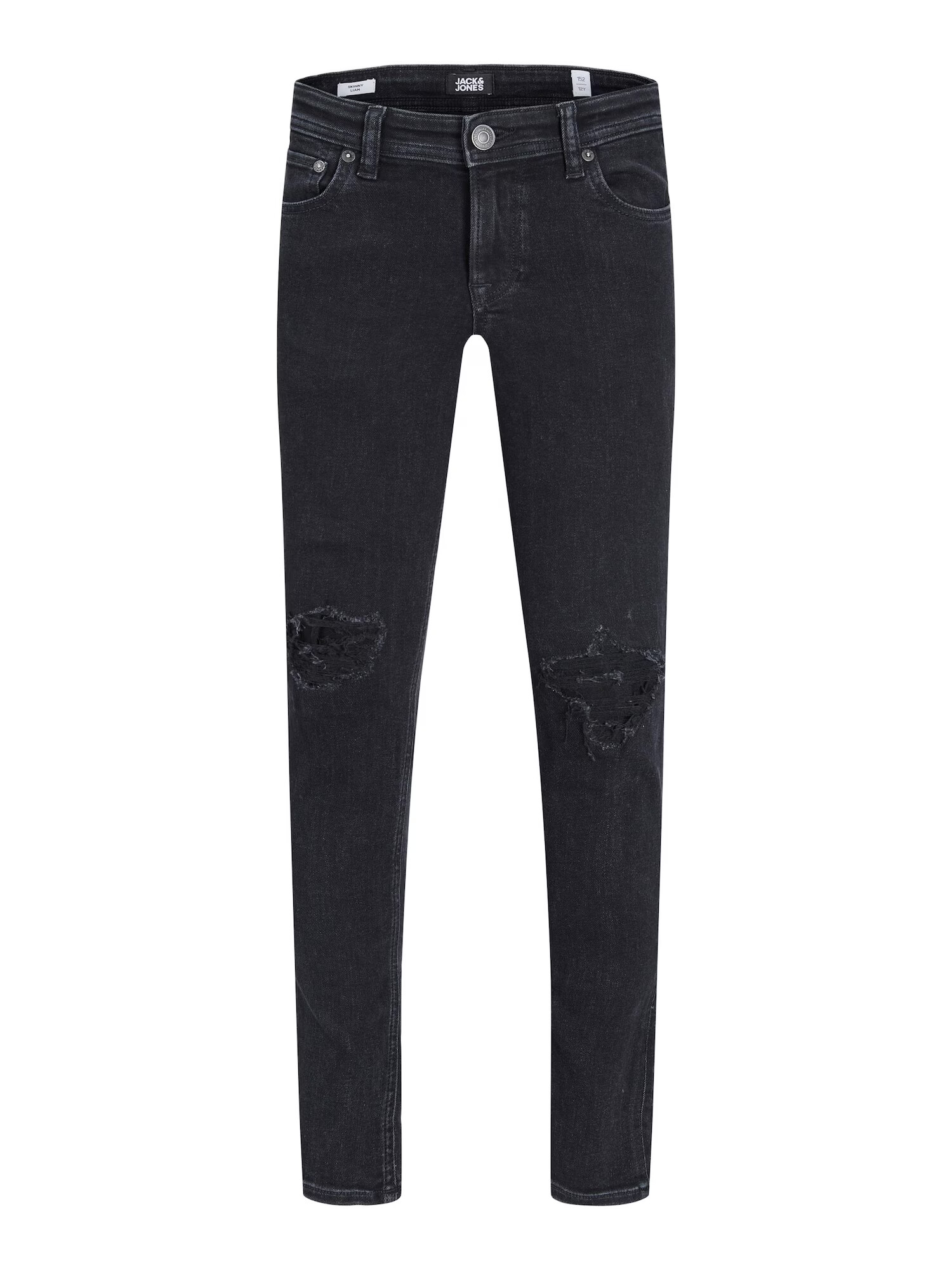 Jack & Jones Junior Kavbojke 'Liam' črn denim - Pepit.si