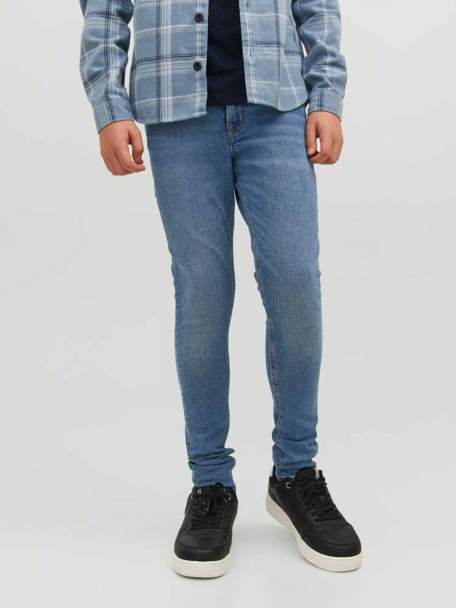 Jack & Jones Junior Kavbojke 'Liam' moder denim - Pepit.si