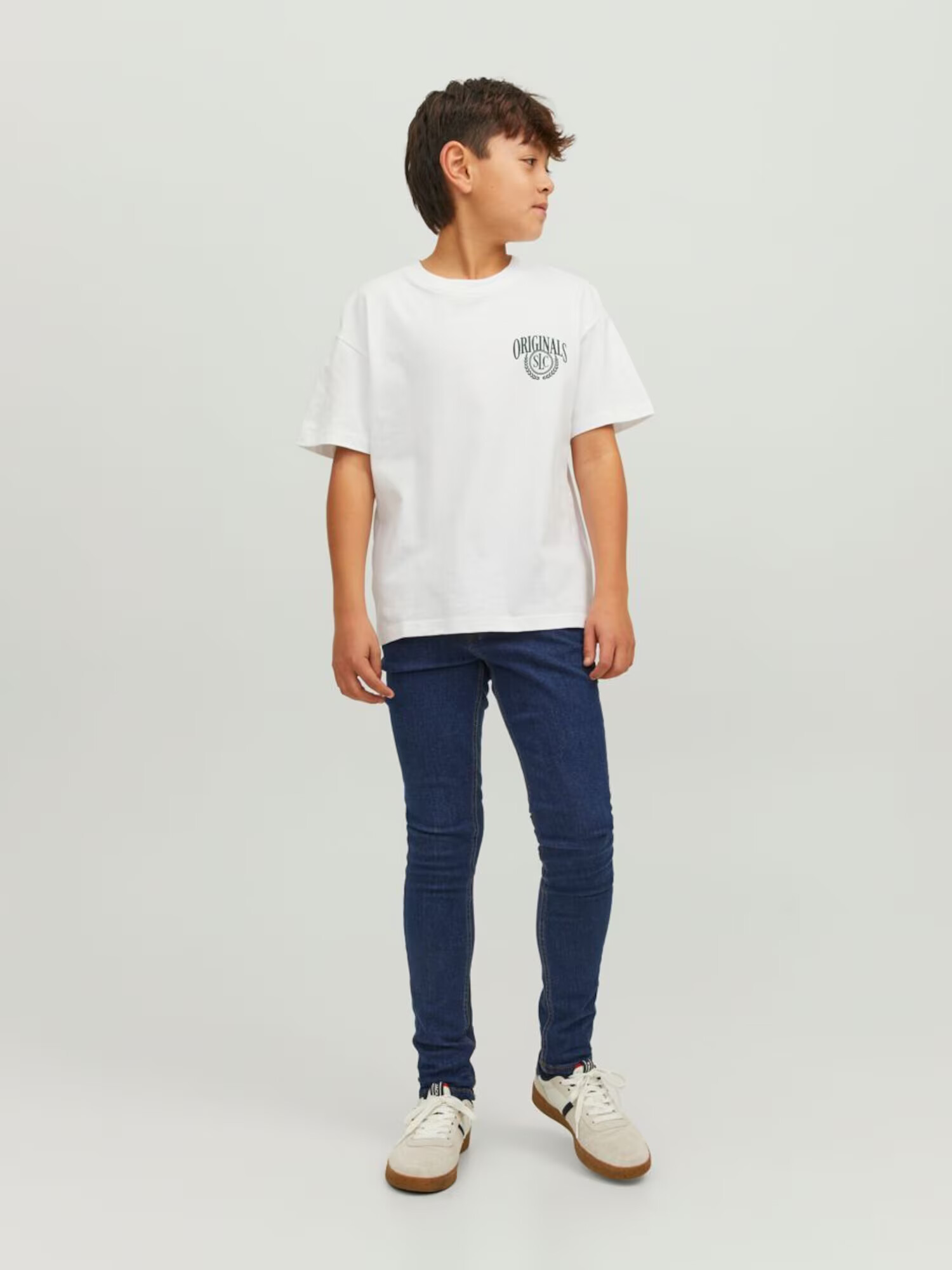 Jack & Jones Junior Kavbojke temno modra - Pepit.si