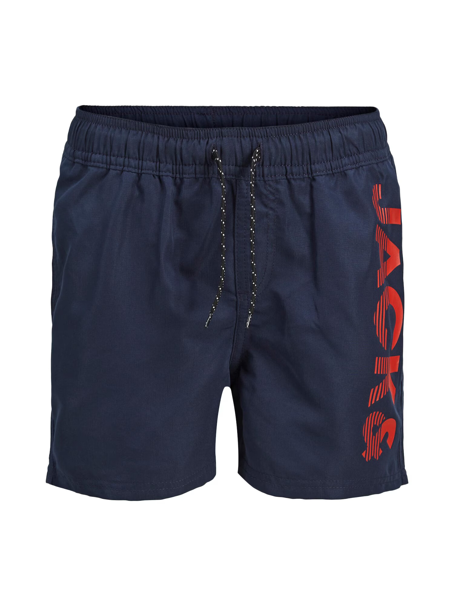 Jack & Jones Junior Kratke kopalne hlače 'Crete' nočno modra / rdeča - Pepit.si