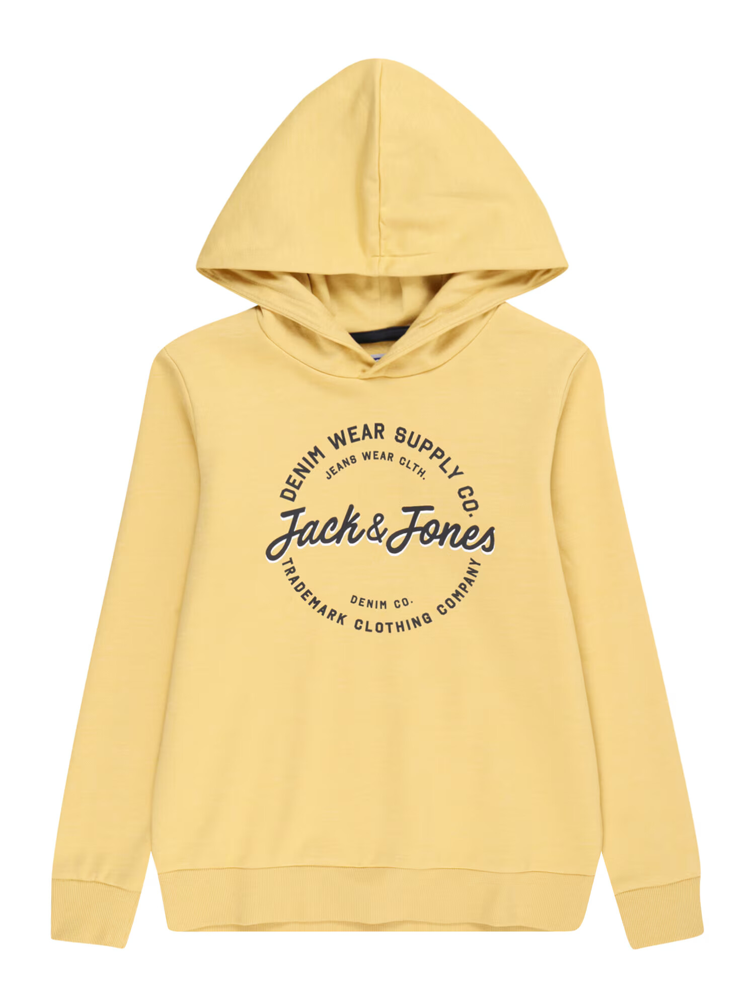 Jack & Jones Junior Majica 'Andy' mornarska / rumena / bela - Pepit.si