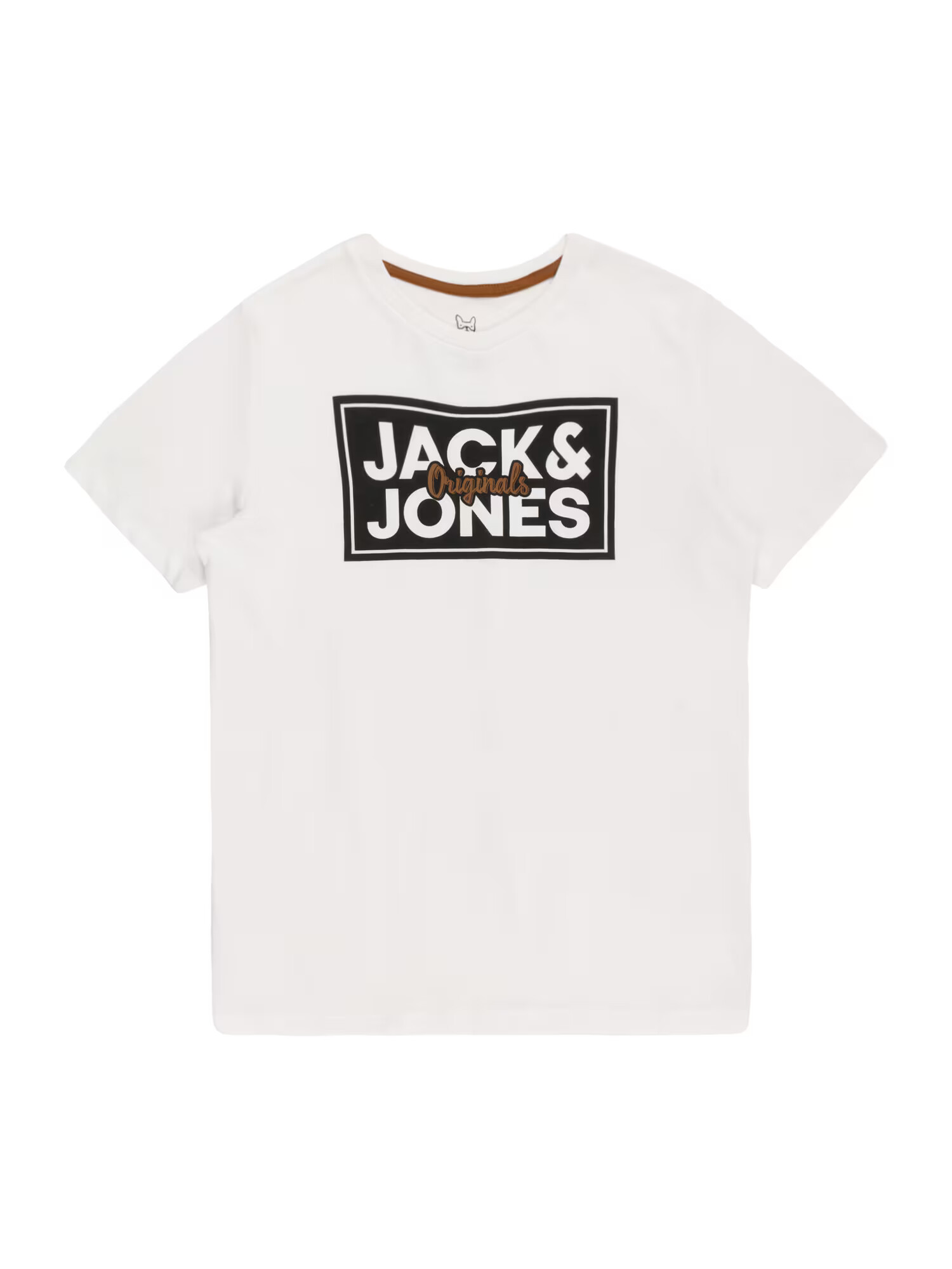 Jack & Jones Junior Majica bela / črna - Pepit.si