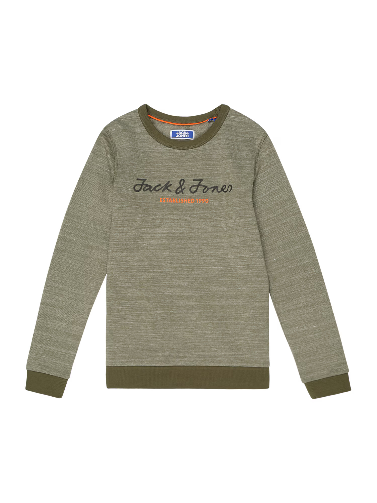 Jack & Jones Junior Majica 'BERG' večbarvno zelena / oranžna / črna - Pepit.si