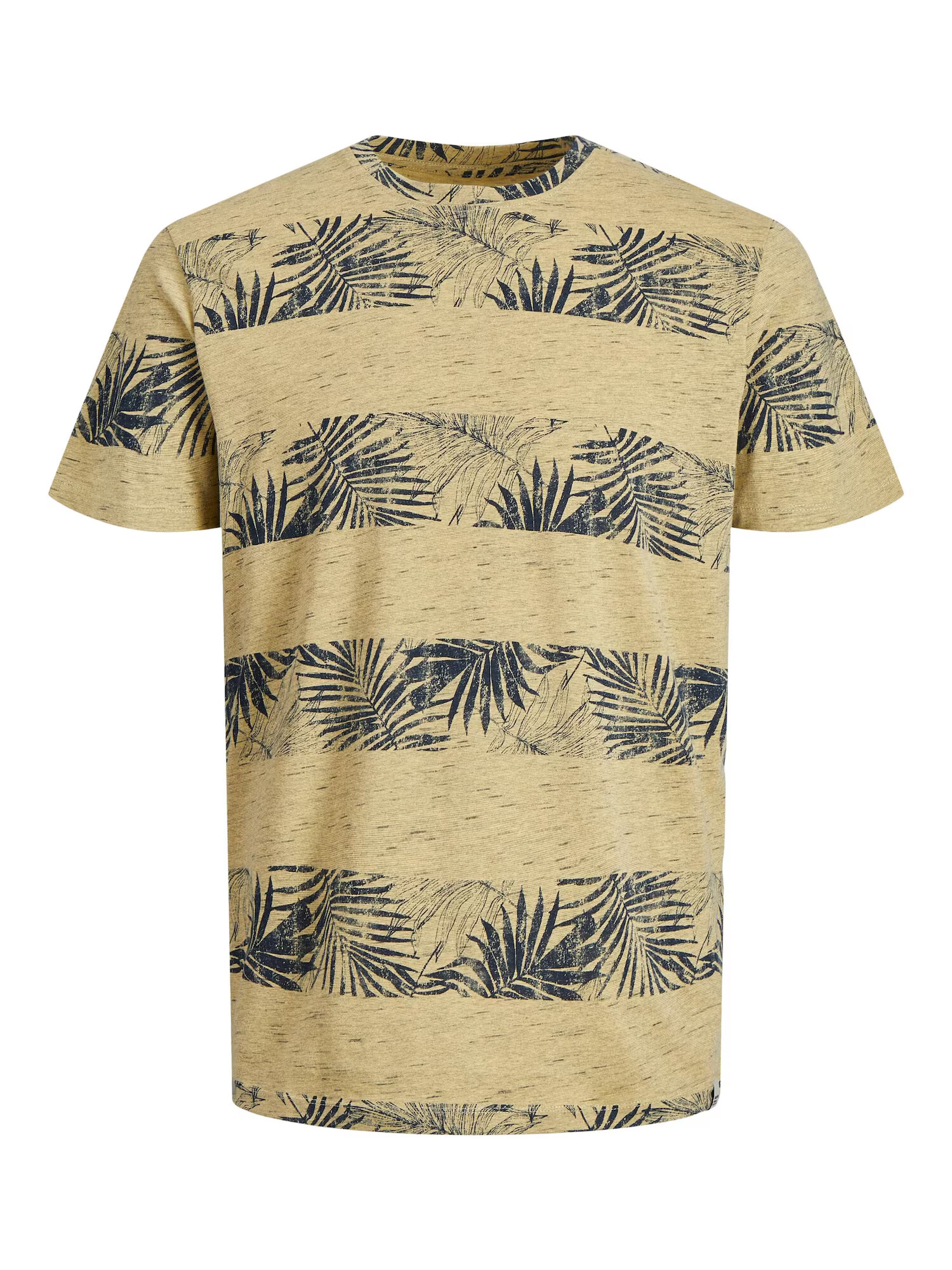 Jack & Jones Junior Majica 'BLOOMER' mornarska / pastelno rumena - Pepit.si