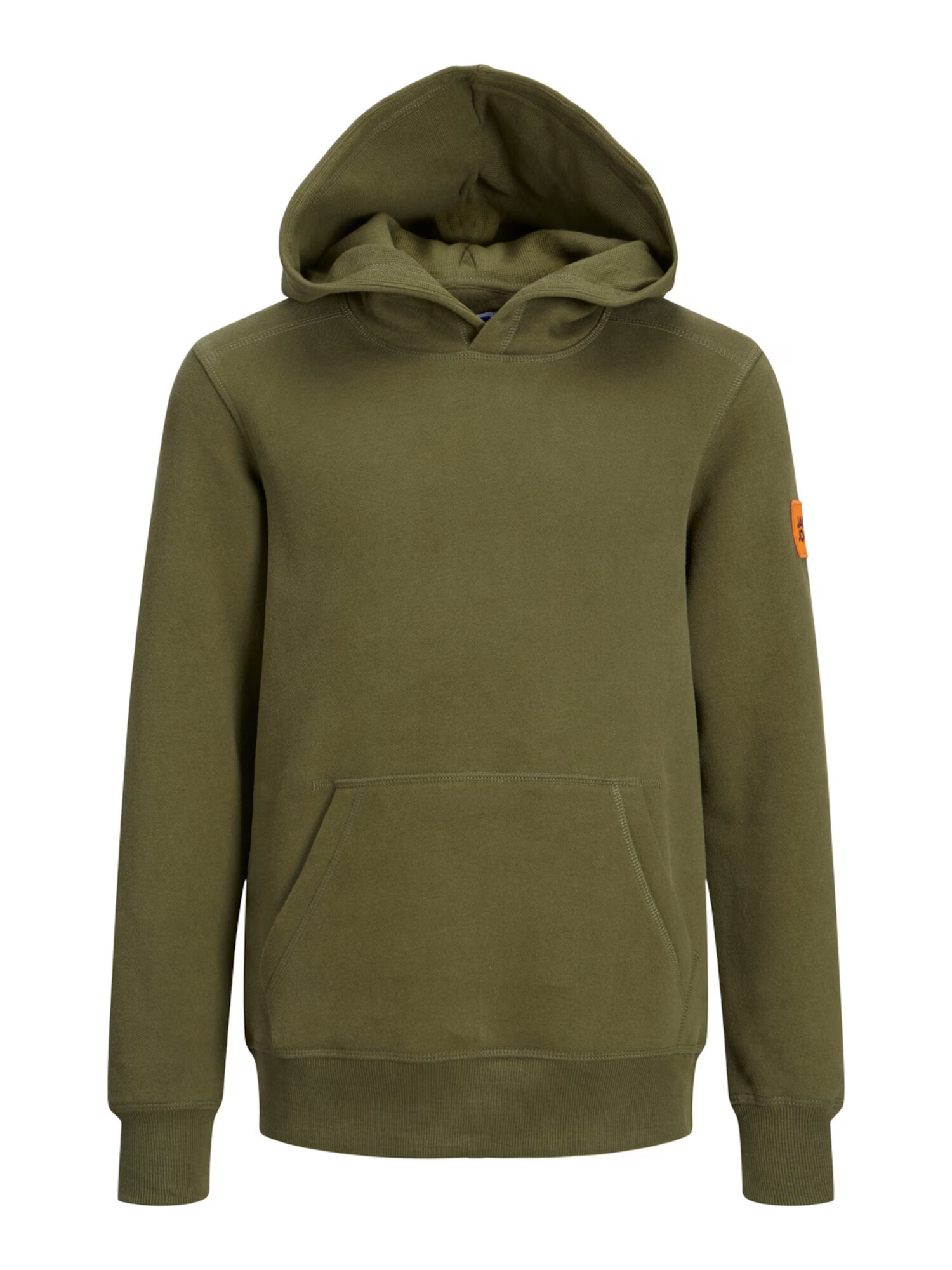 Jack & Jones Junior Majica 'Classic' oliva / oranžna / črna - Pepit.si