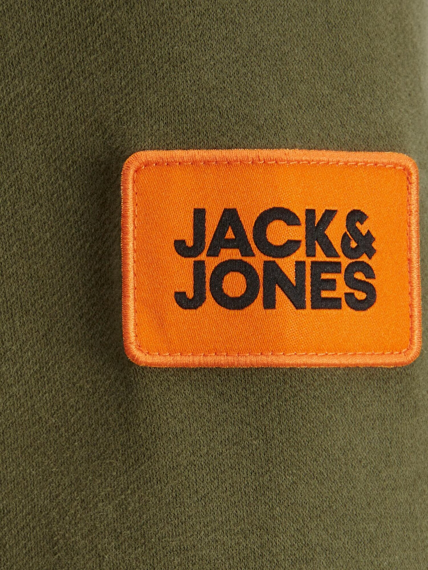 Jack & Jones Junior Majica 'Classic' oliva / oranžna / črna - Pepit.si