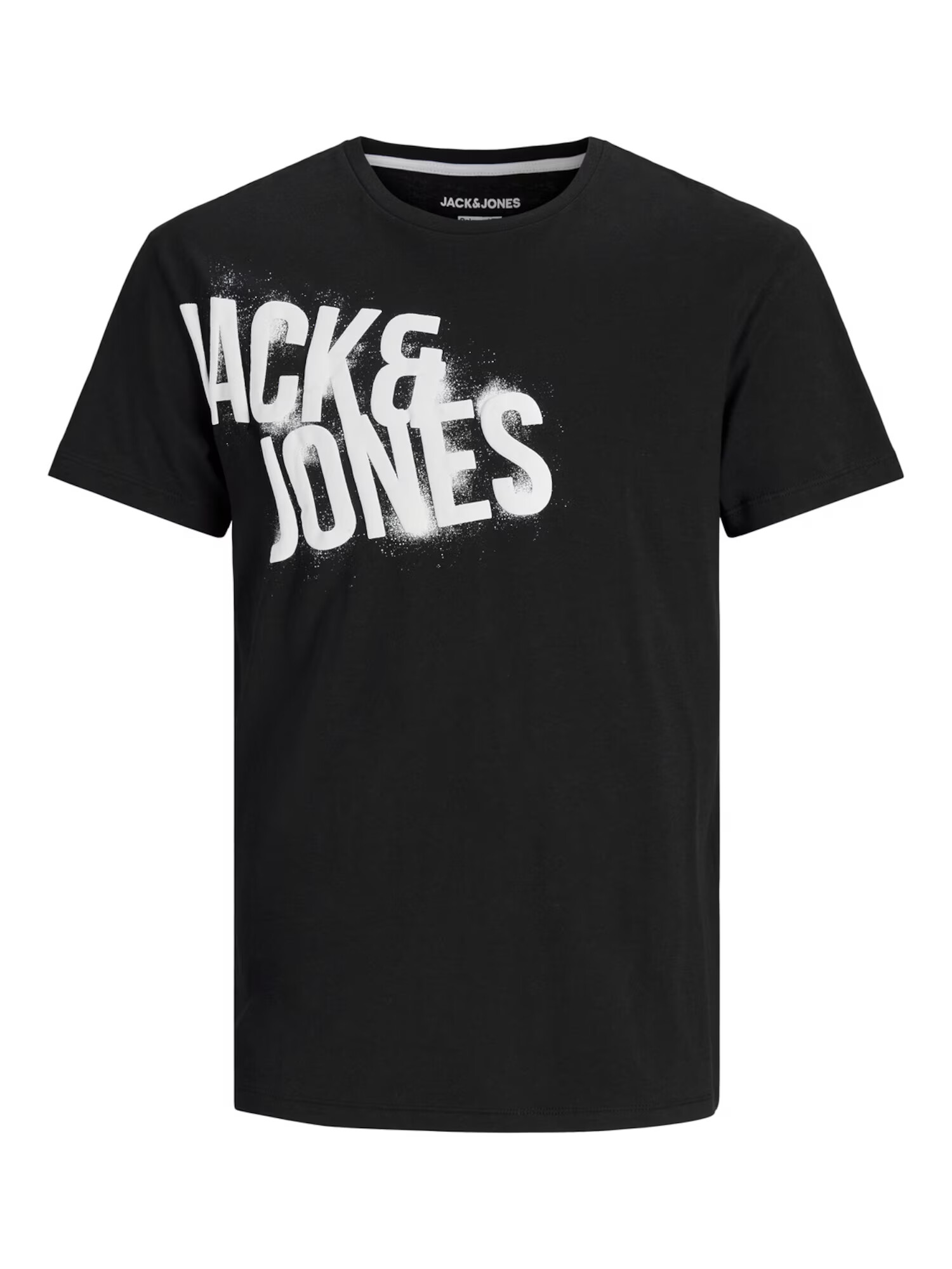 Jack & Jones Junior Majica črna / bela - Pepit.si