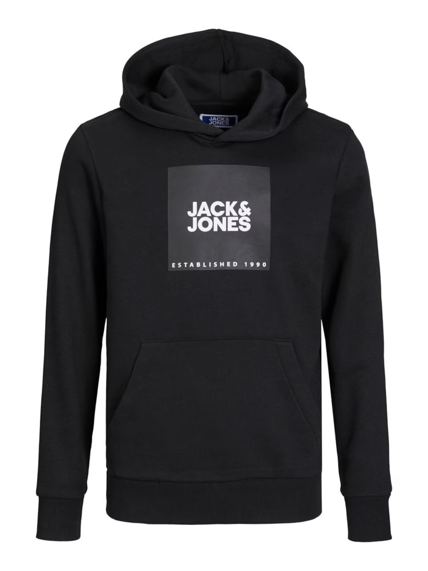 Jack & Jones Junior Majica črna / bela - Pepit.si