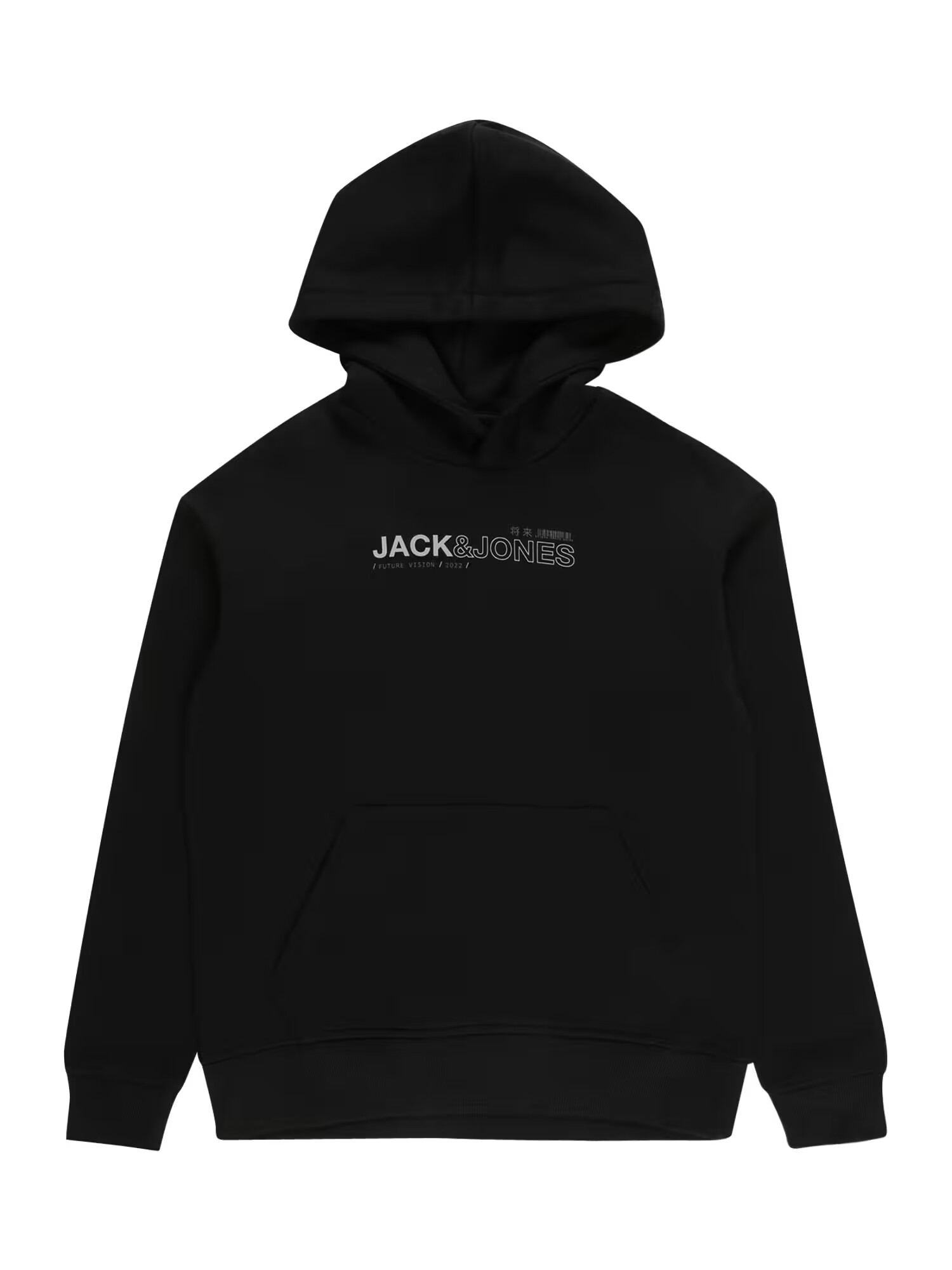 Jack & Jones Junior Majica črna / bela - Pepit.si