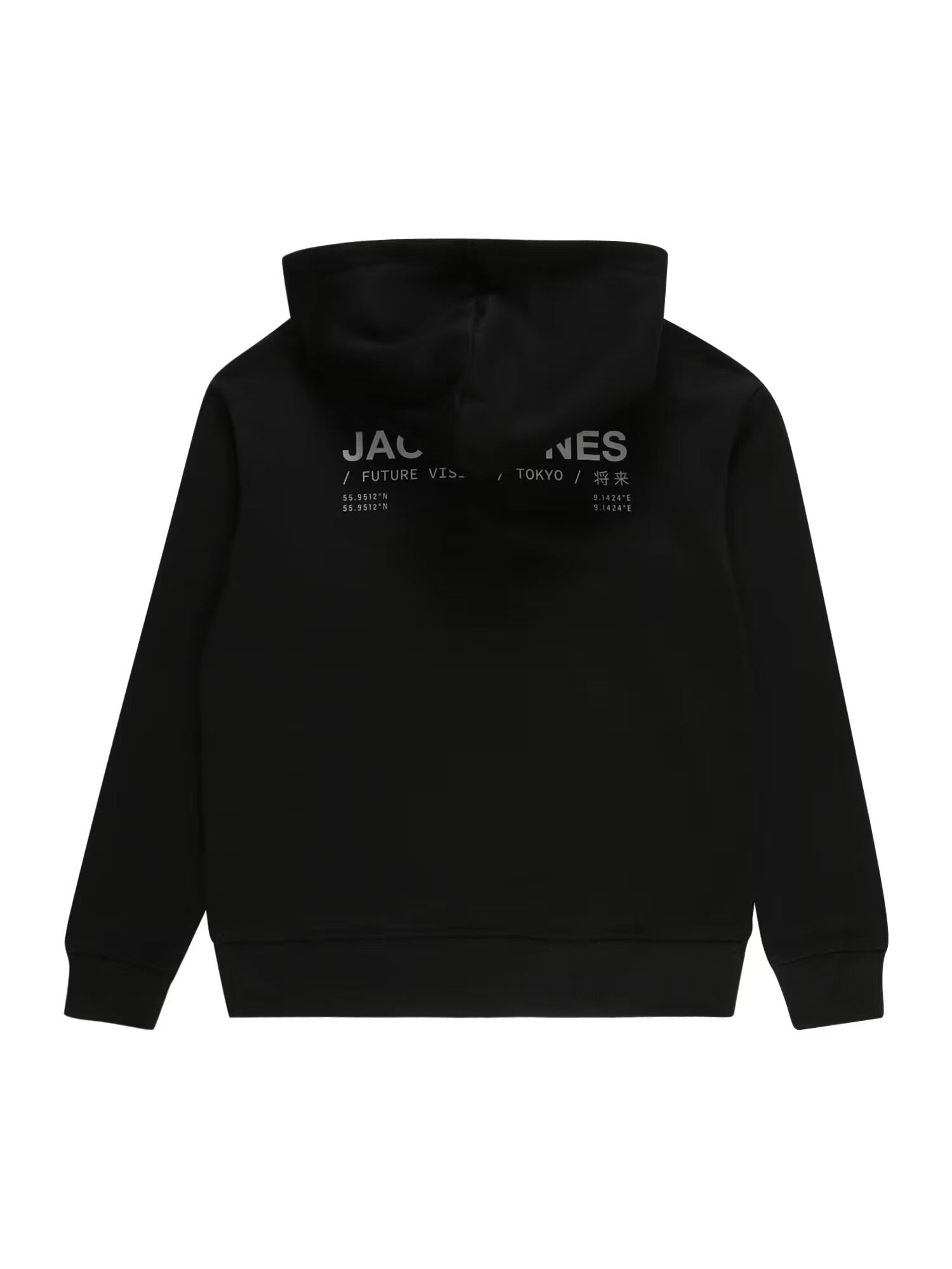 Jack & Jones Junior Majica črna / bela - Pepit.si