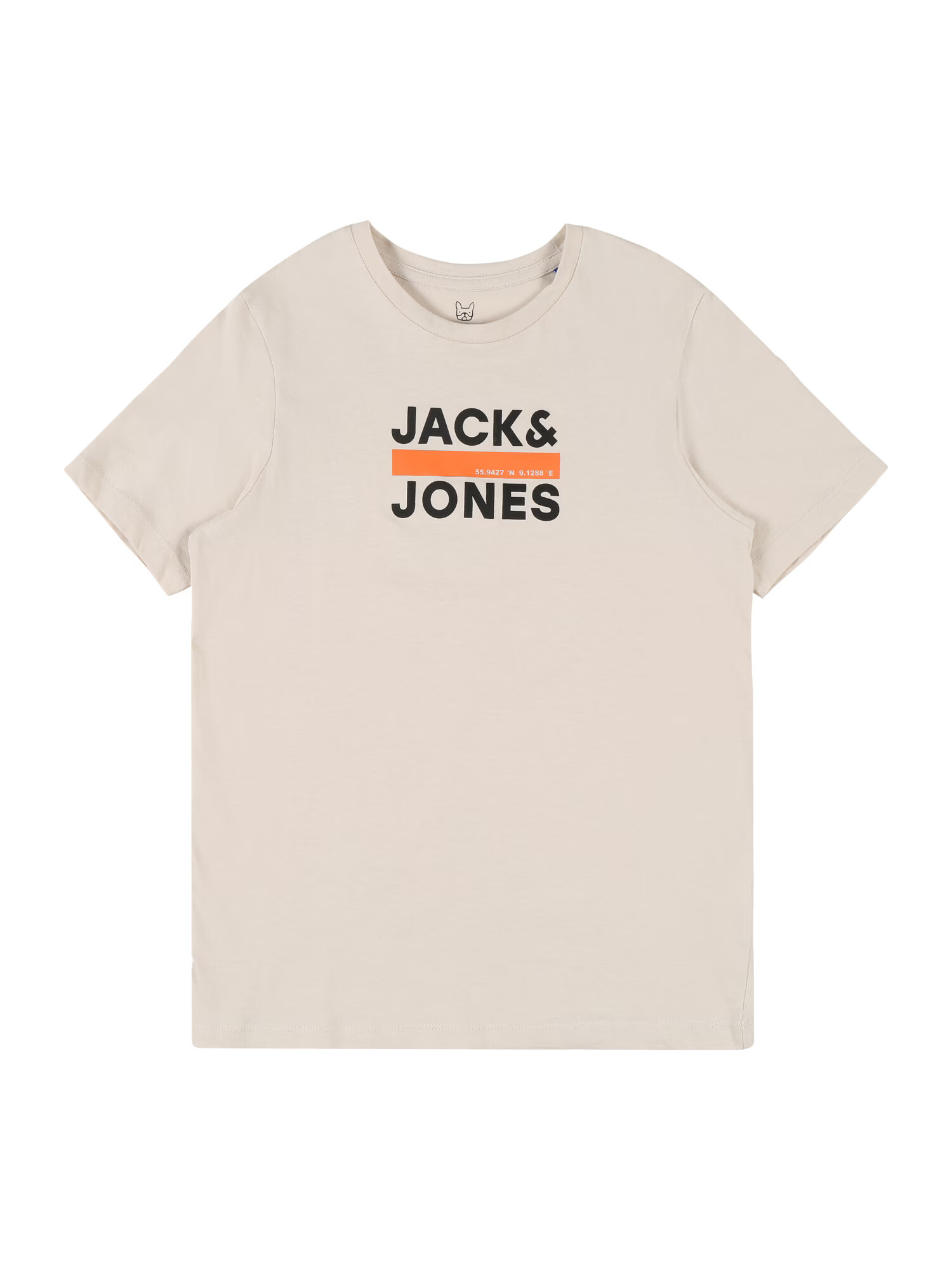 Jack & Jones Junior Majica 'DAN' bež / oranžna / črna - Pepit.si