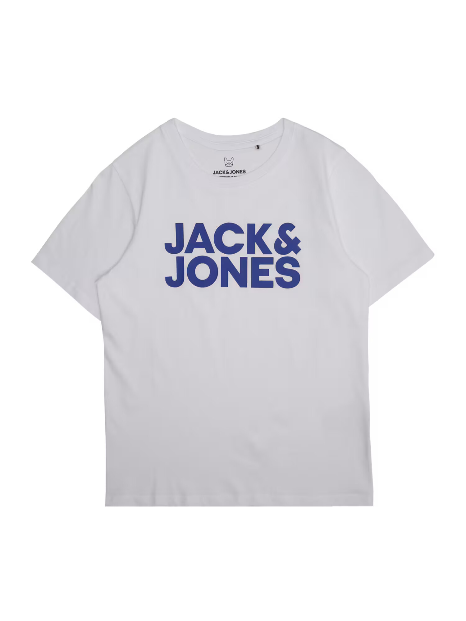 Jack & Jones Junior Majica 'ECORP' modra / bela - Pepit.si