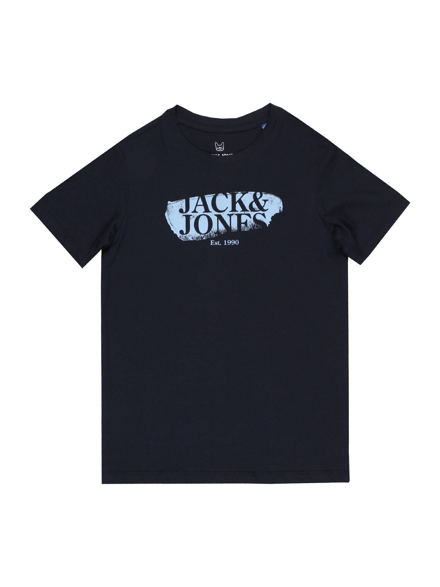 Jack & Jones Junior Majica 'Flower' mornarska / svetlo modra - Pepit.si