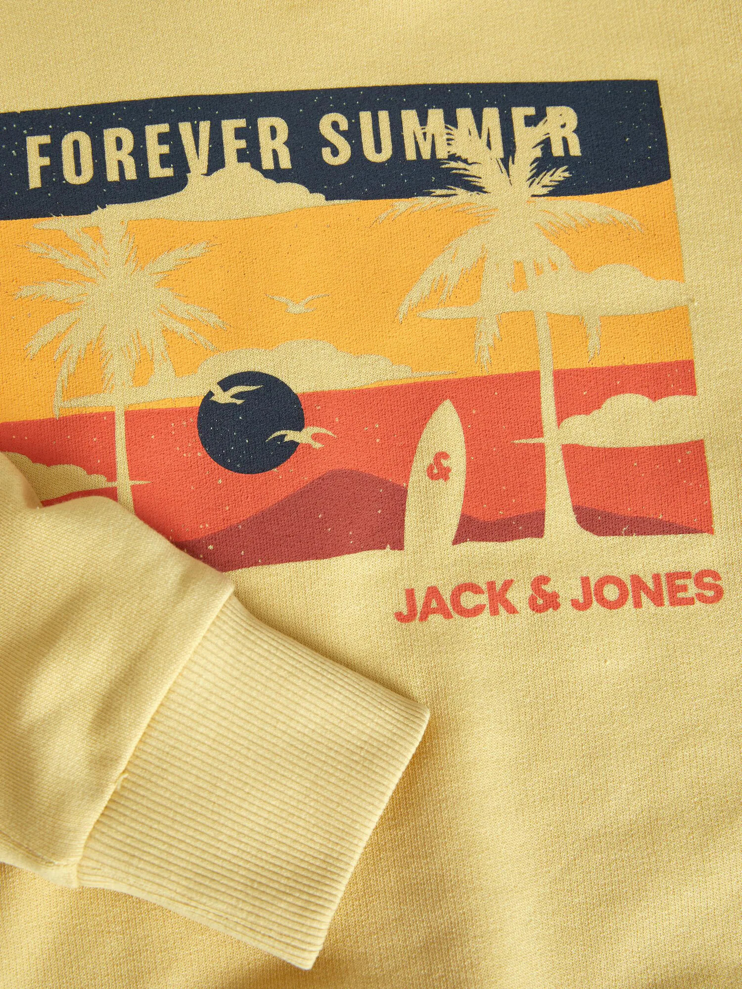 Jack & Jones Junior Majica gorčica - Pepit.si