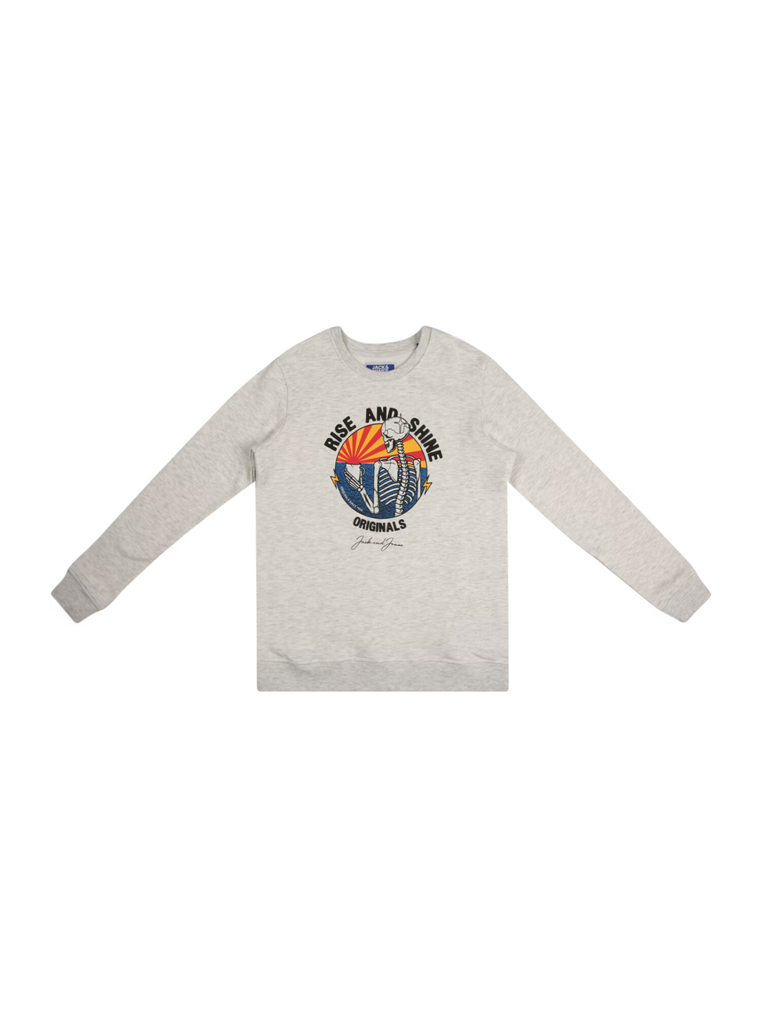 Jack & Jones Junior Majica 'Headon' siva / mešane barve - Pepit.si