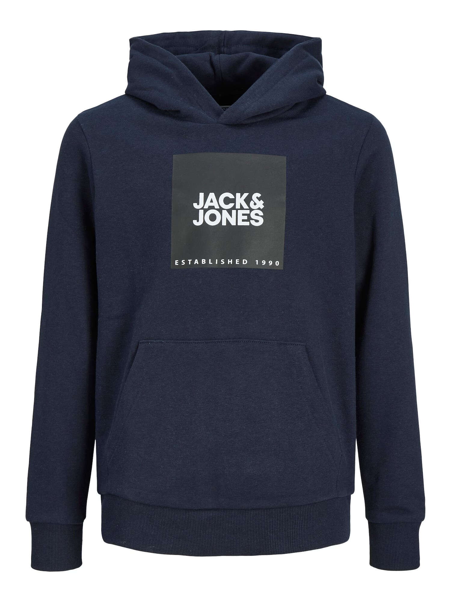 Jack & Jones Junior Majica 'Lock' mornarska / črna / bela - Pepit.si