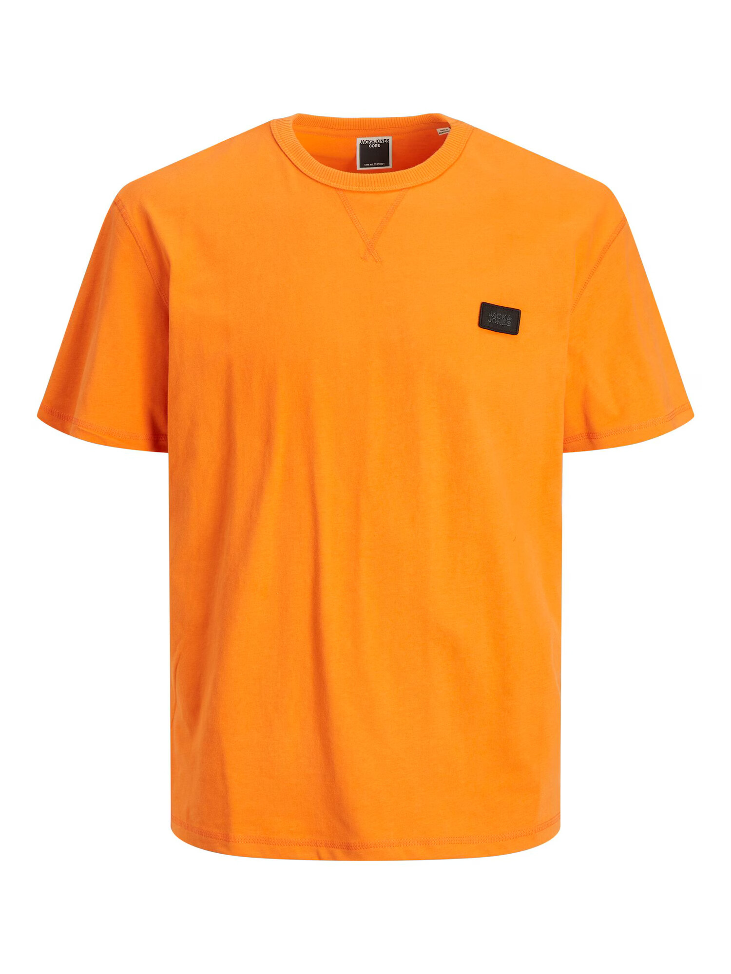 Jack & Jones Junior Majica mandarina / črna - Pepit.si