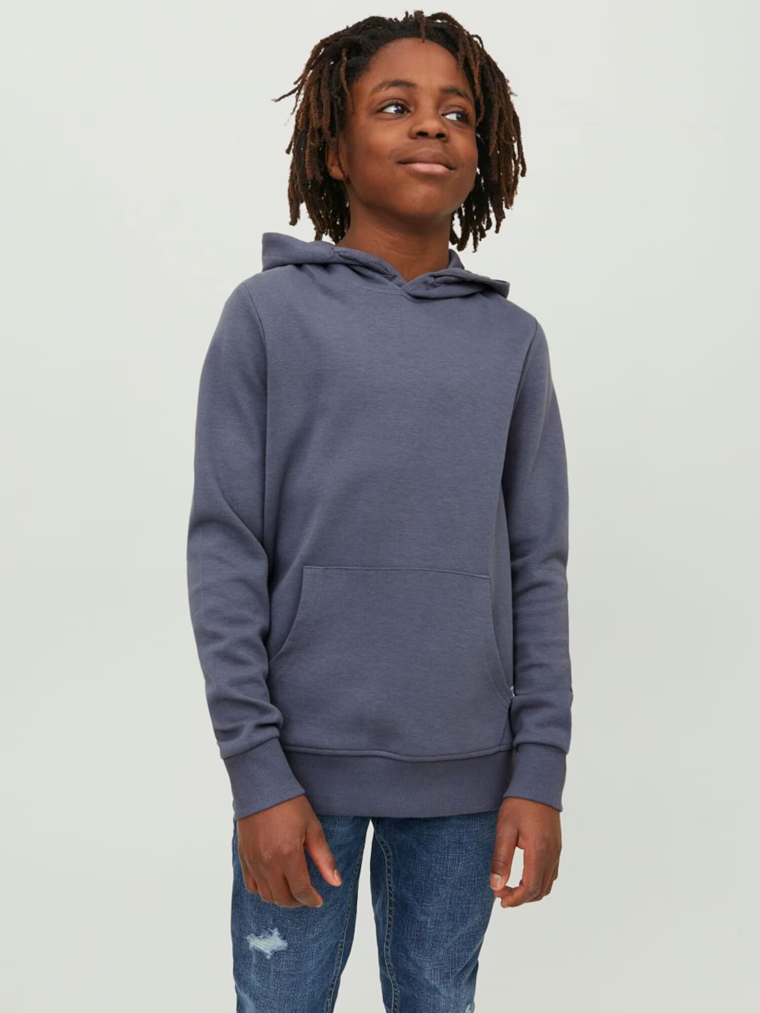 Jack & Jones Junior Majica modra / bela - Pepit.si