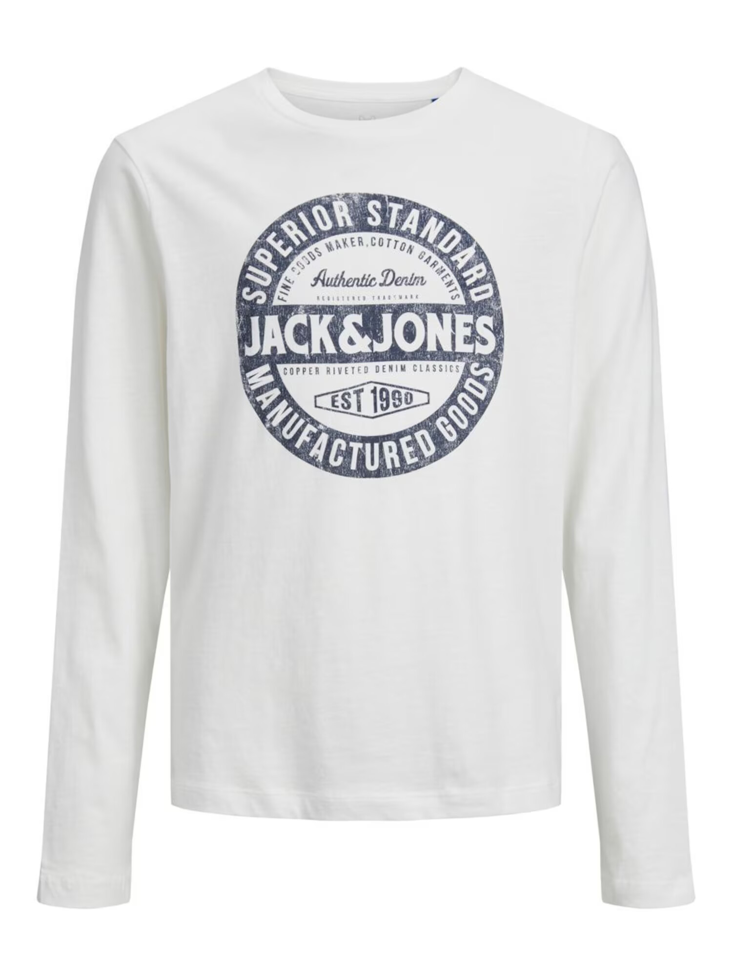 Jack & Jones Junior Majica modra / bela - Pepit.si