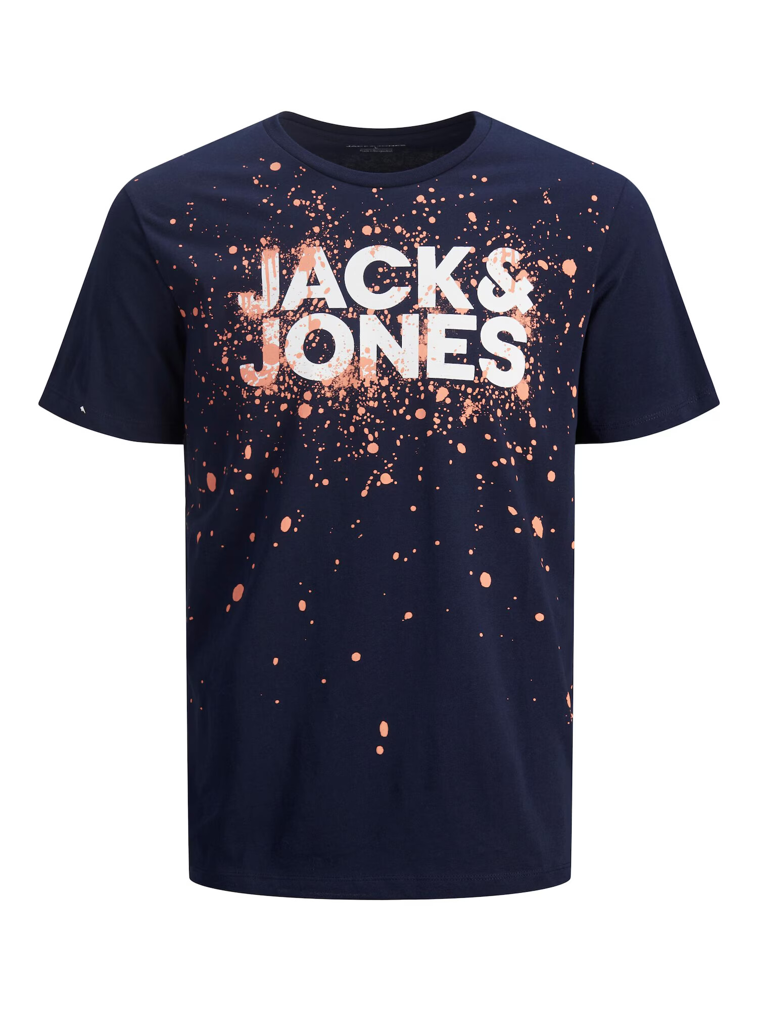 Jack & Jones Junior Majica mornarska / bela / marelica - Pepit.si