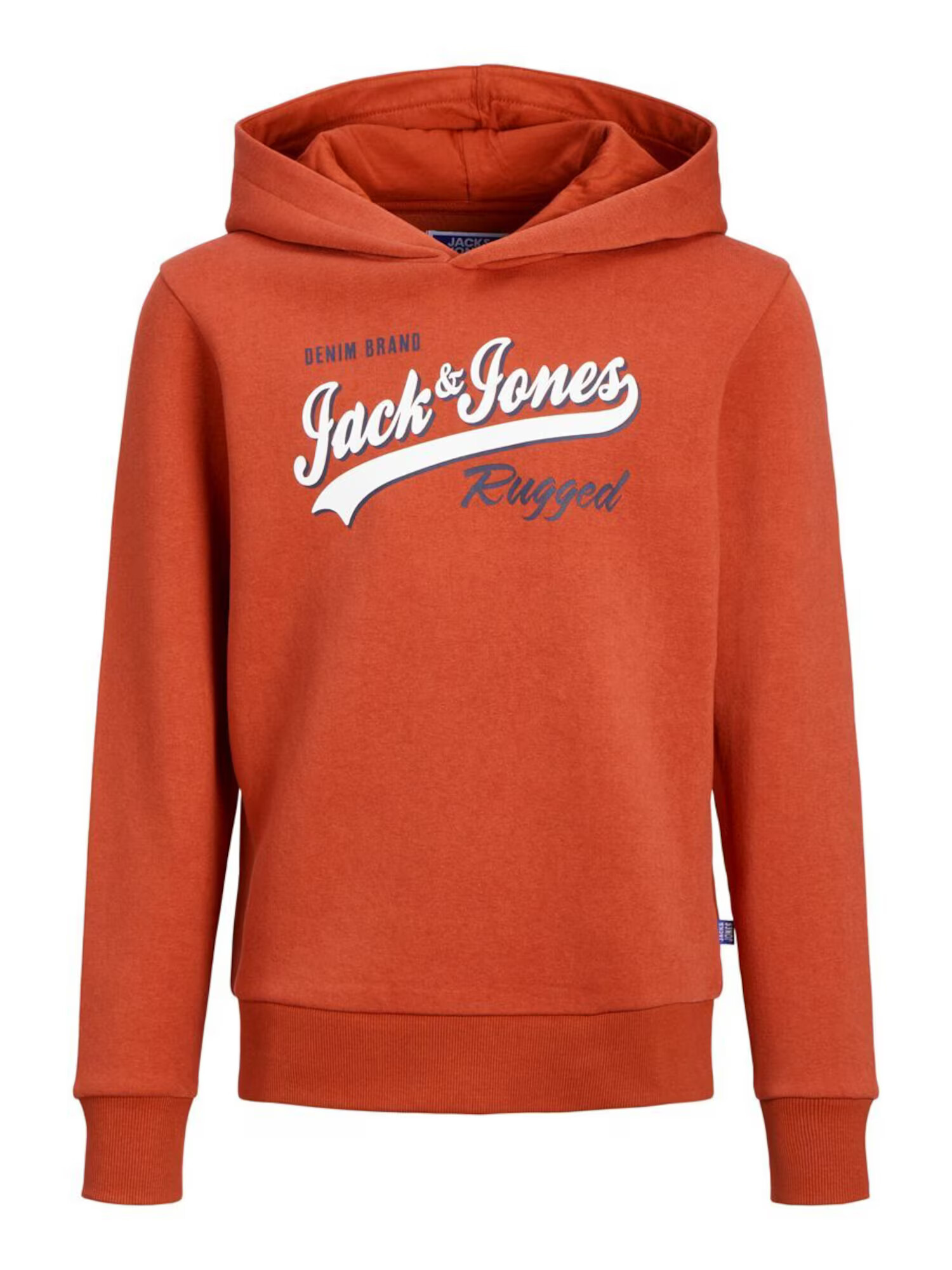 Jack & Jones Junior Majica oranžna / rjasto rdeča - Pepit.si