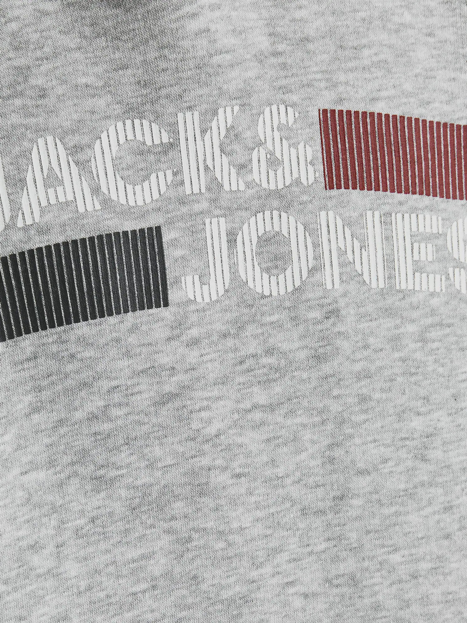 Jack & Jones Junior Majica pegasto siva / mešane barve / črna - Pepit.si