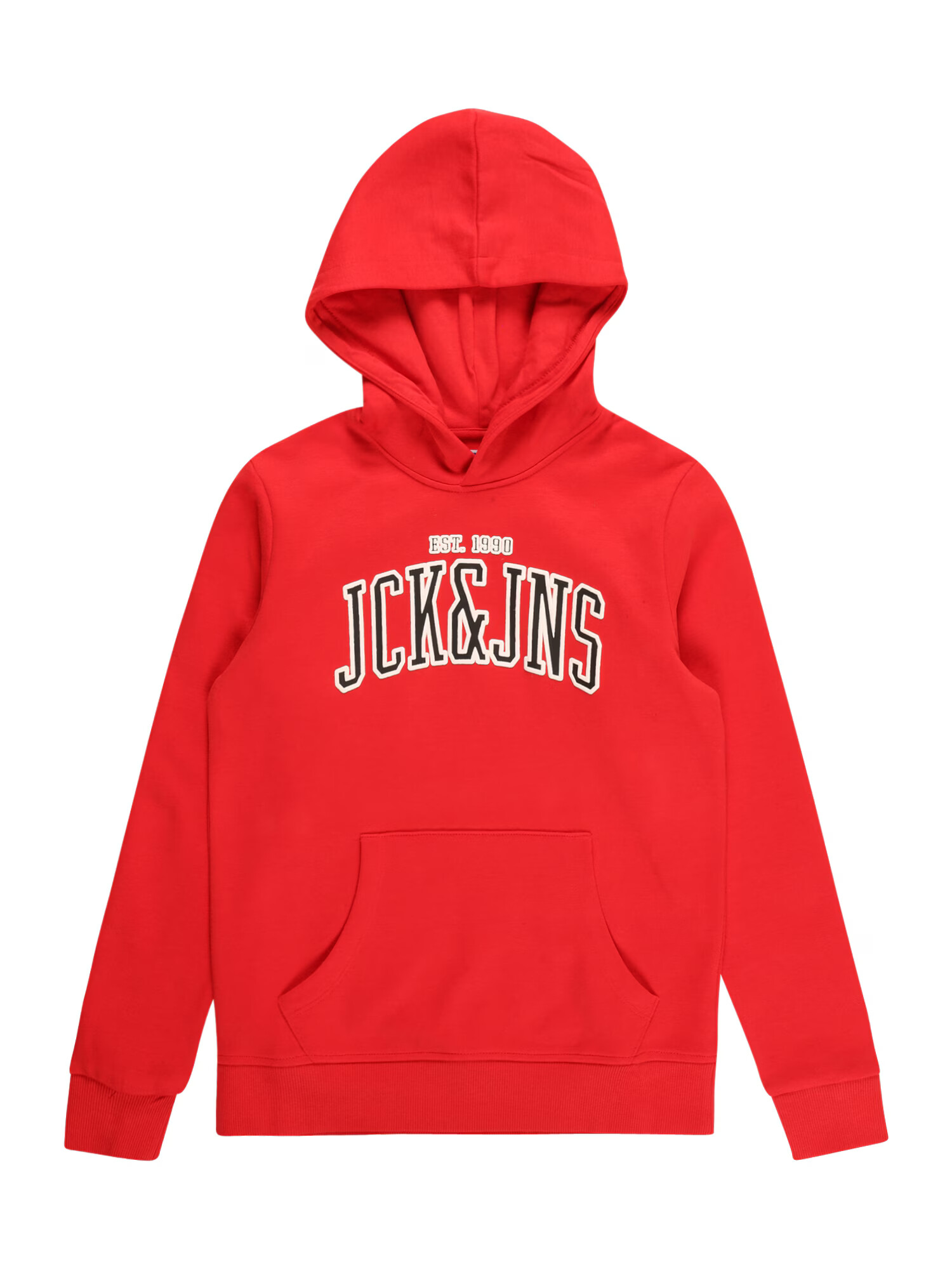 Jack & Jones Junior Majica rdeča / črna / bela - Pepit.si